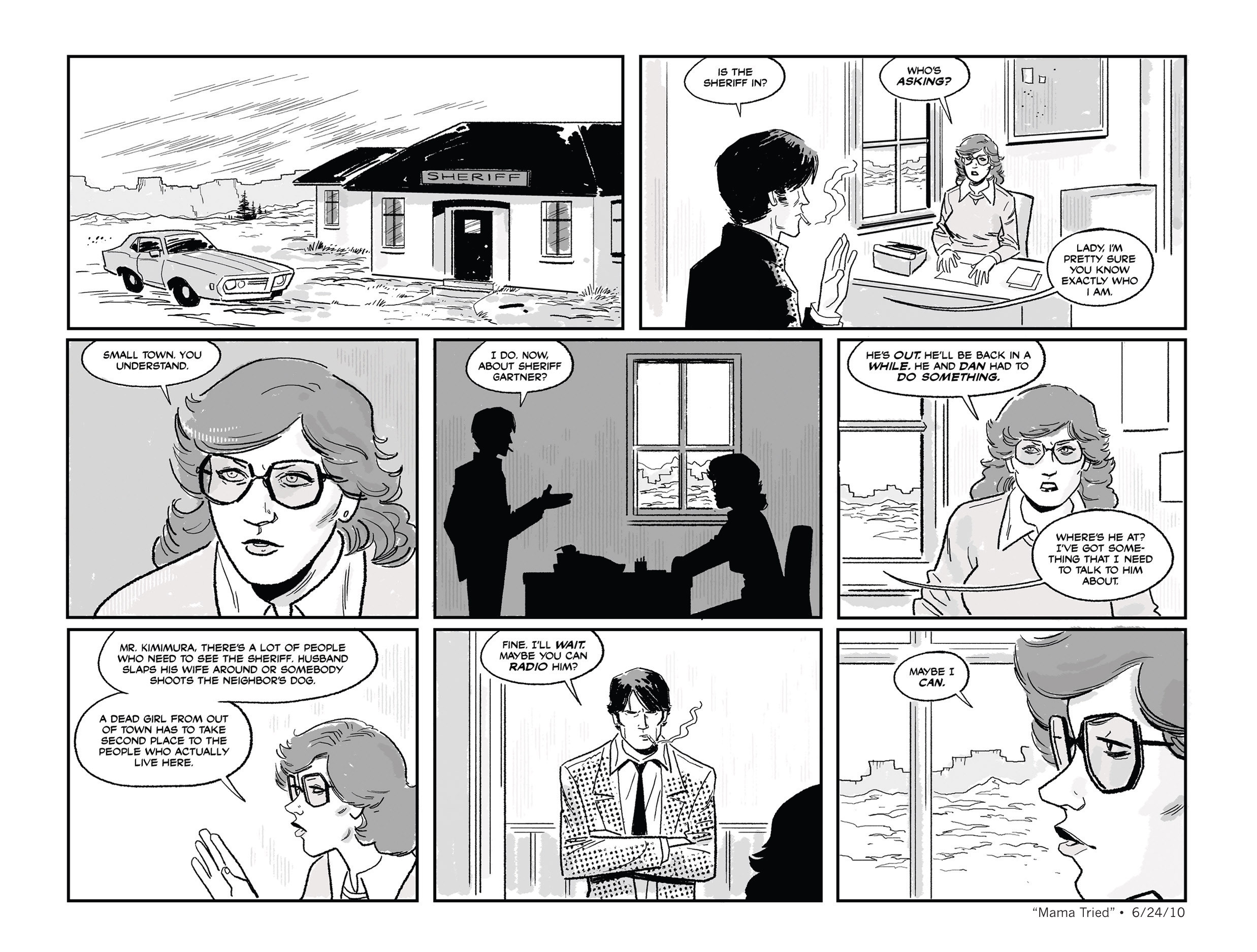 Read online She Died In Terrebonne comic -  Issue #3 - 7