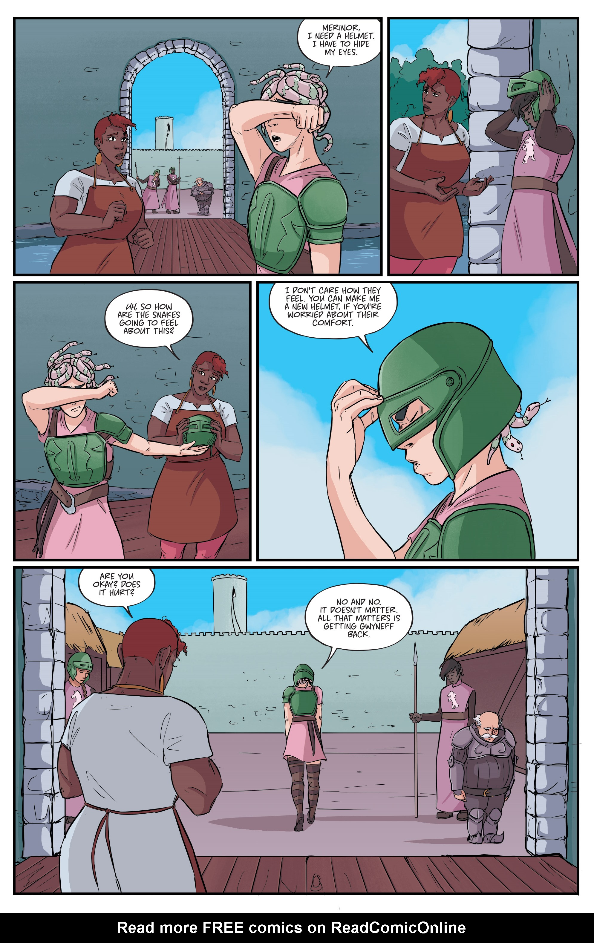 Read online Ladycastle comic -  Issue #4 - 9