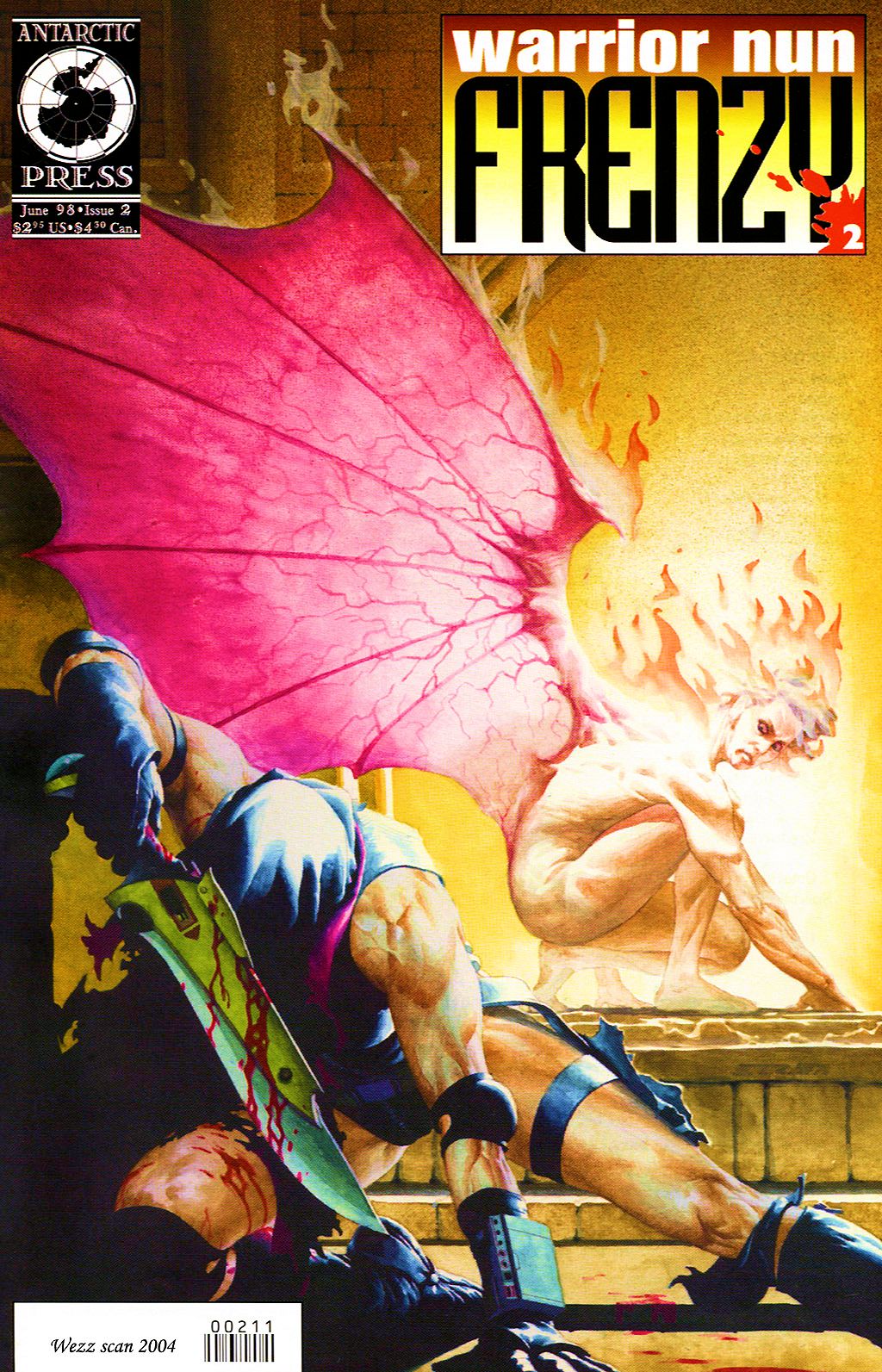 Read online Warrior Nun: Frenzy comic -  Issue #2 - 1