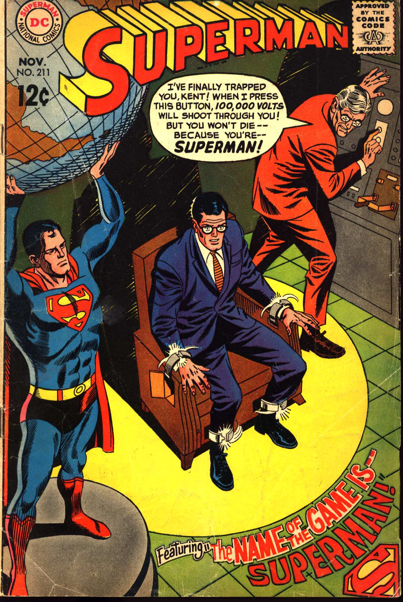 Read online Superman (1939) comic -  Issue #211 - 1