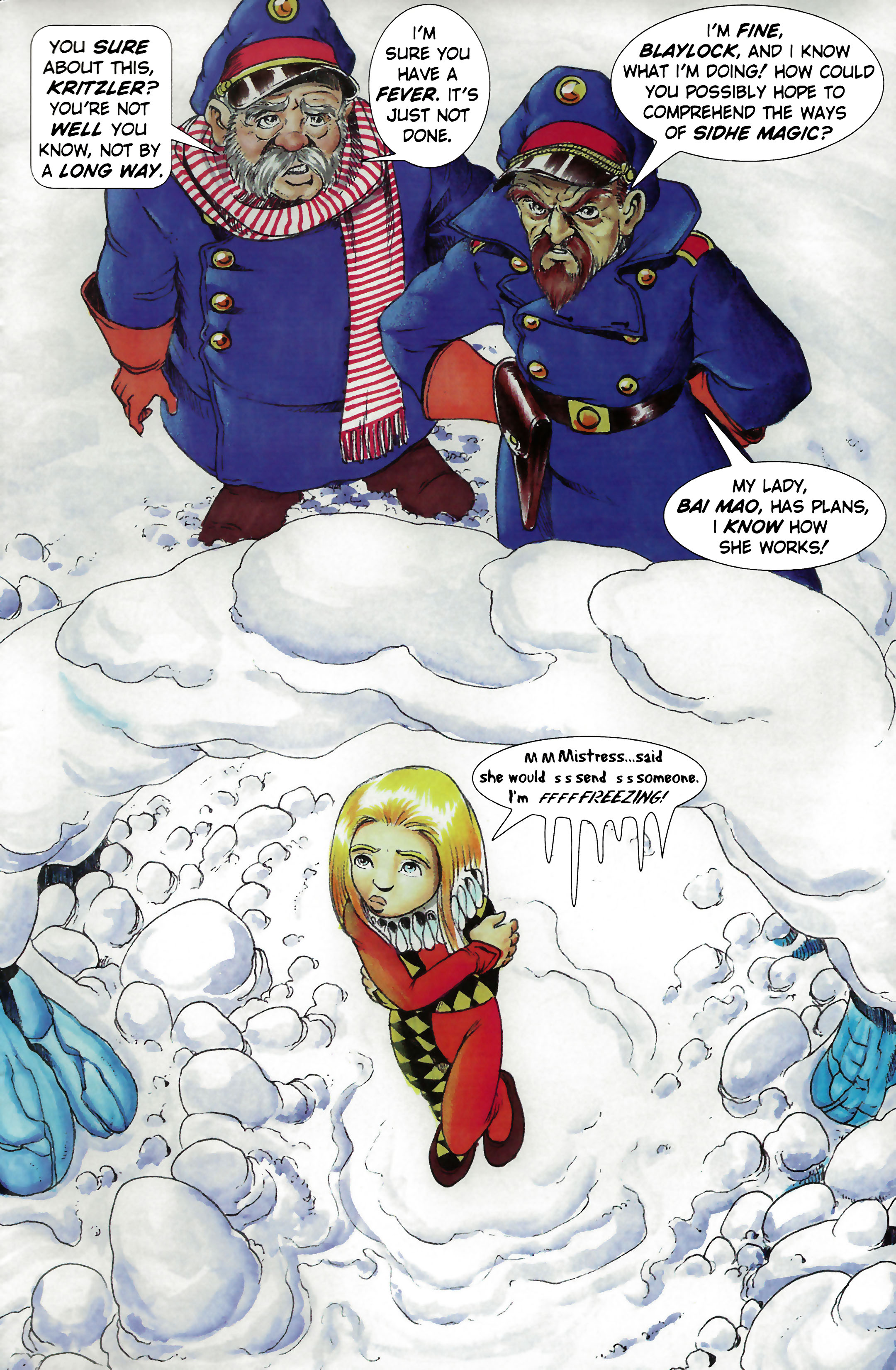Read online Legend of the Elflord comic -  Issue #2 - 3