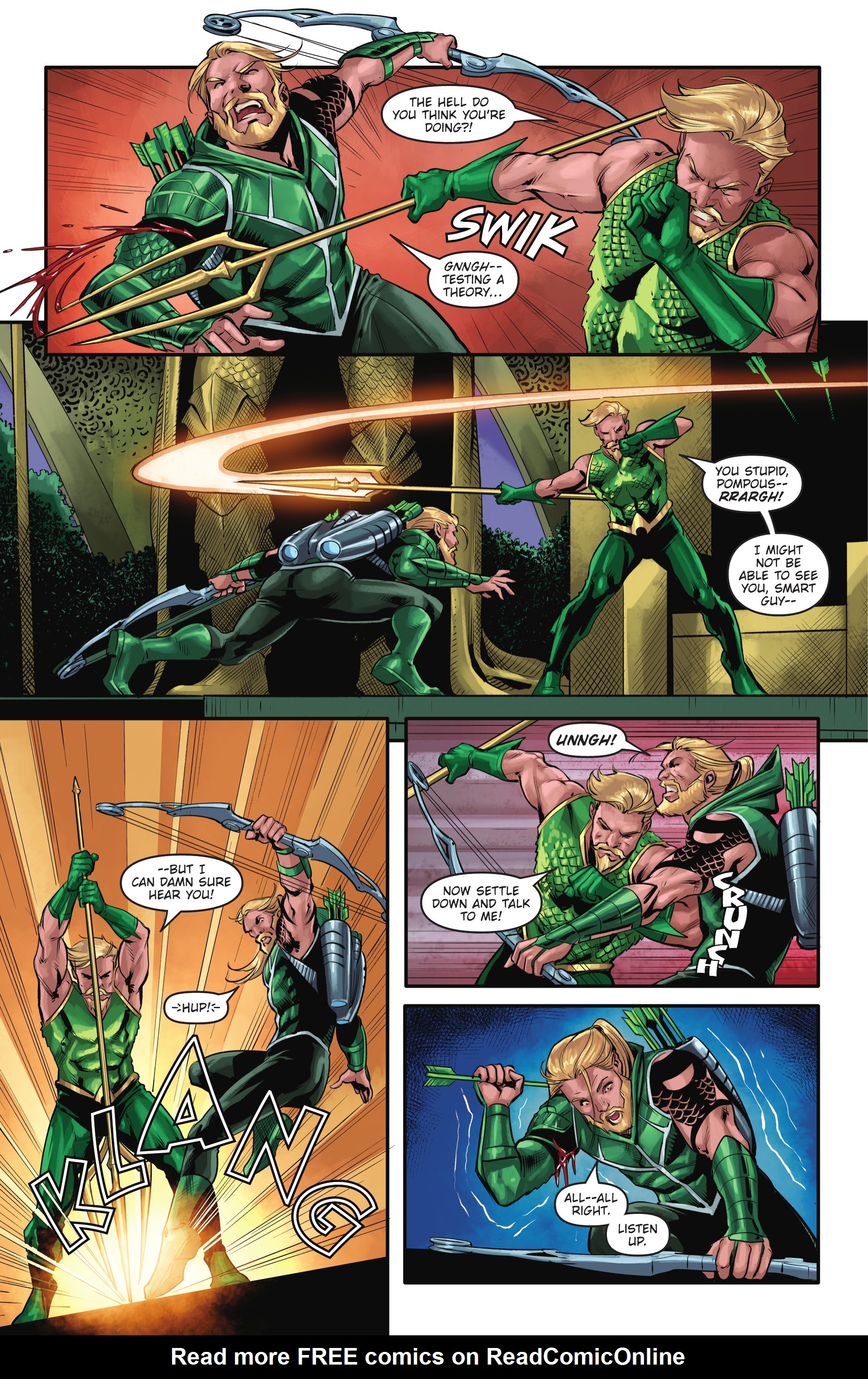 Read online Aquaman/Green Arrow - Deep Target comic -  Issue #1 - 20