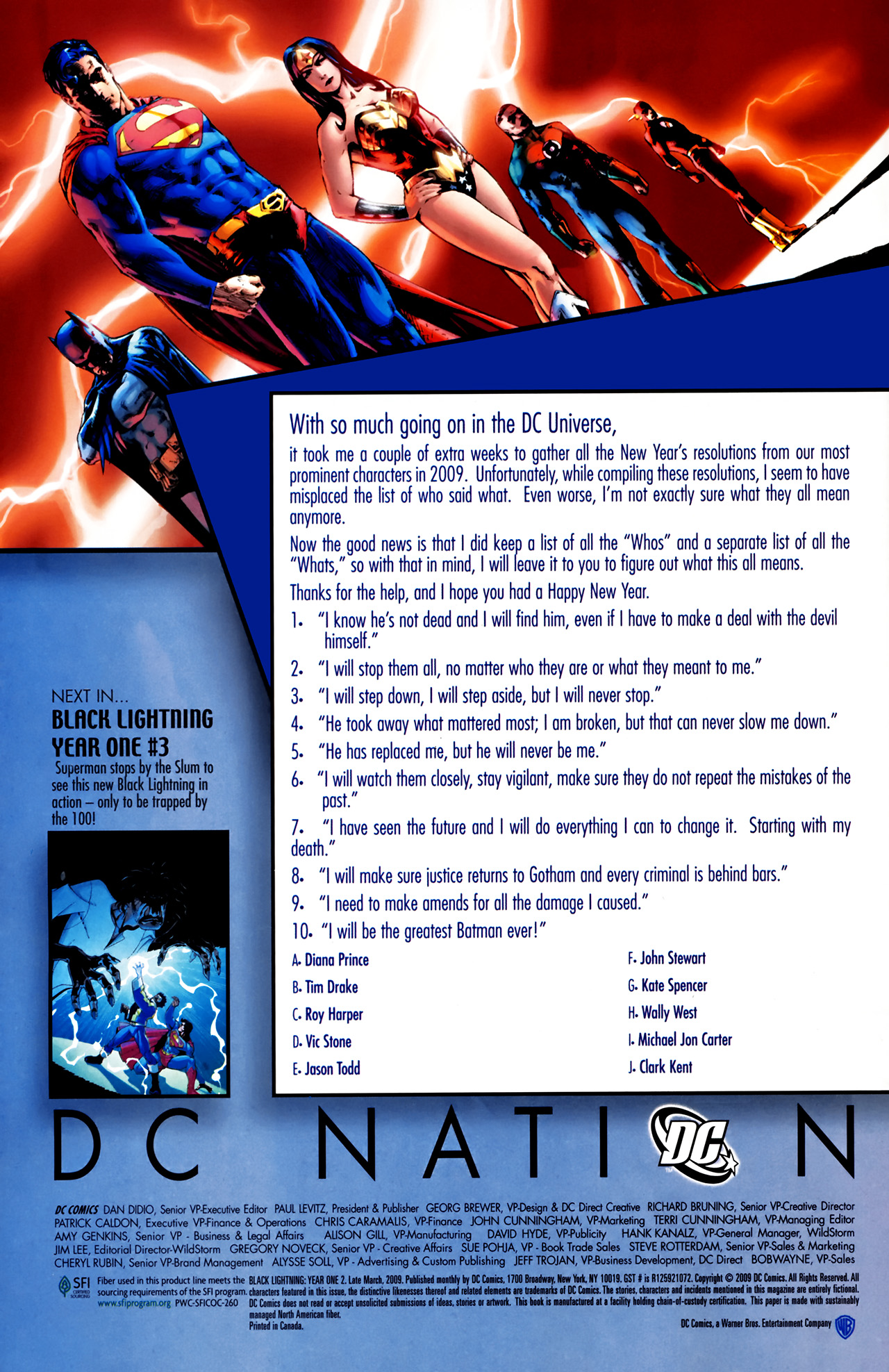 Read online Black Lightning: Year One comic -  Issue #2 - 23