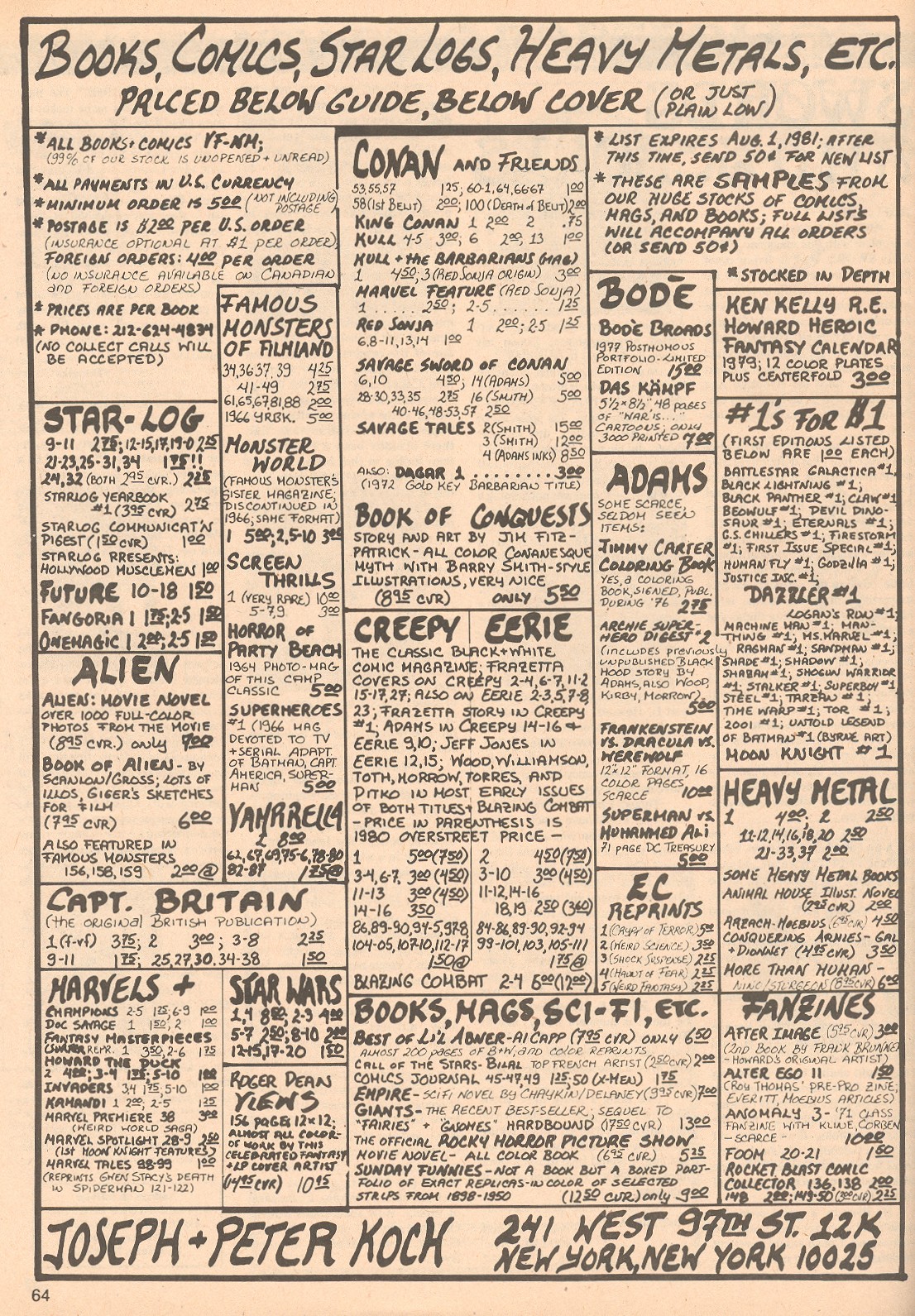 Read online The Savage Sword Of Conan comic -  Issue #67 - 64