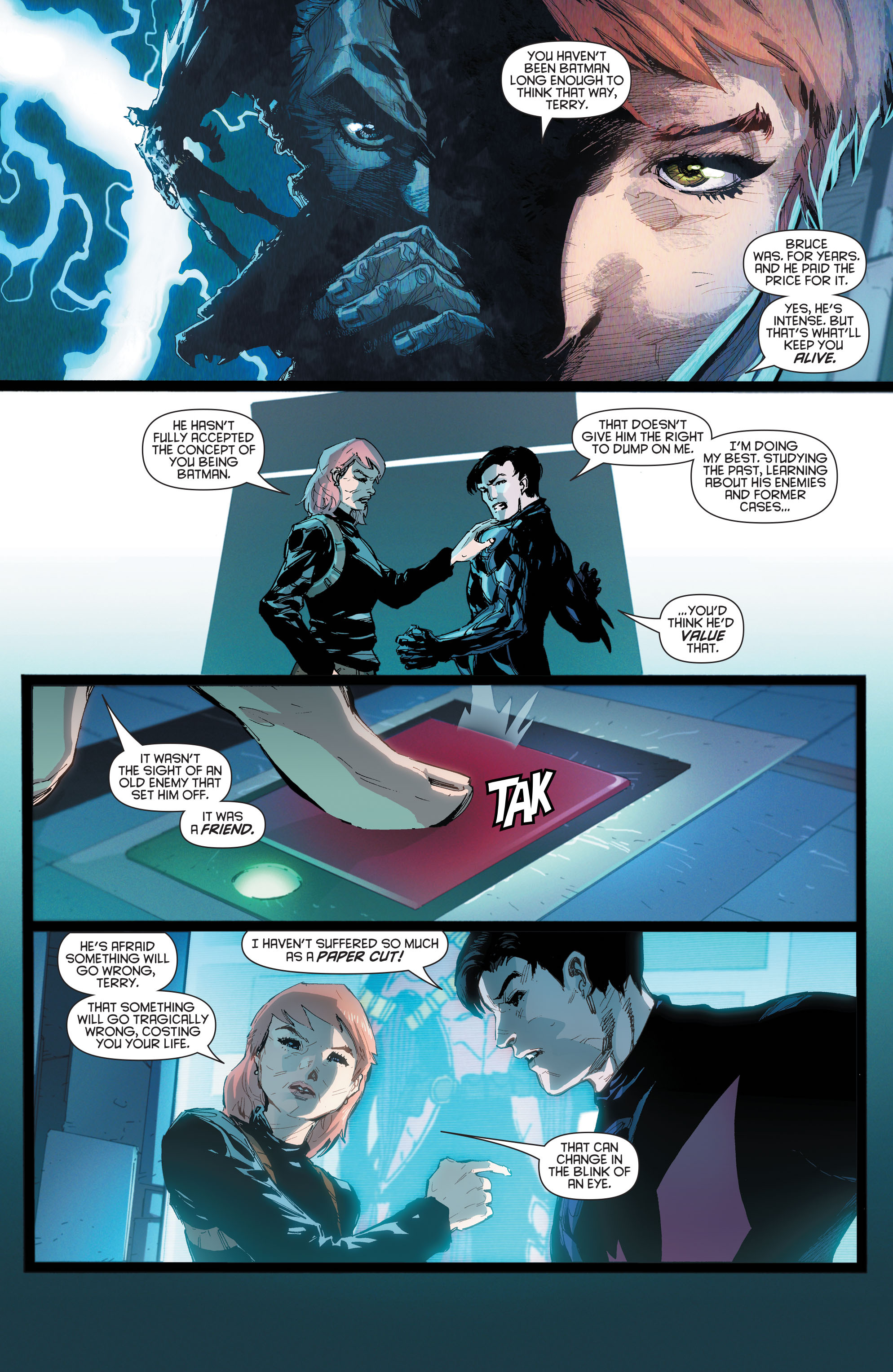 Read online Batman Beyond (2015) comic -  Issue #12 - 6
