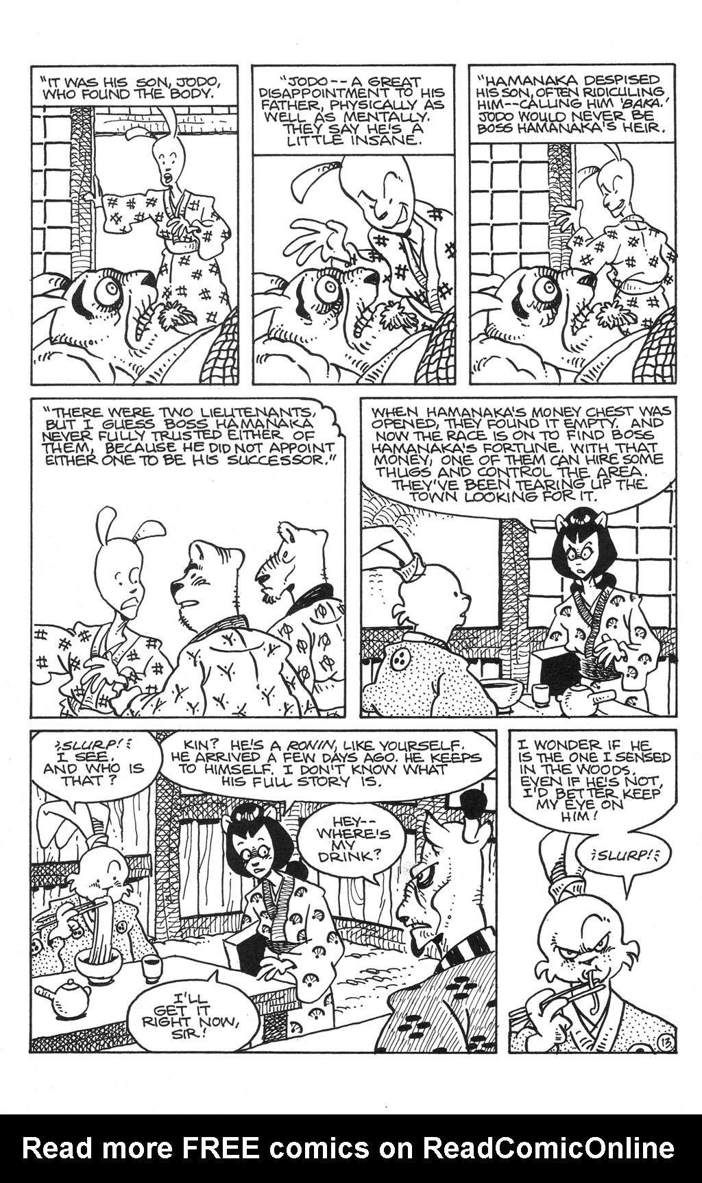 Read online Usagi Yojimbo (1996) comic -  Issue #96 - 15