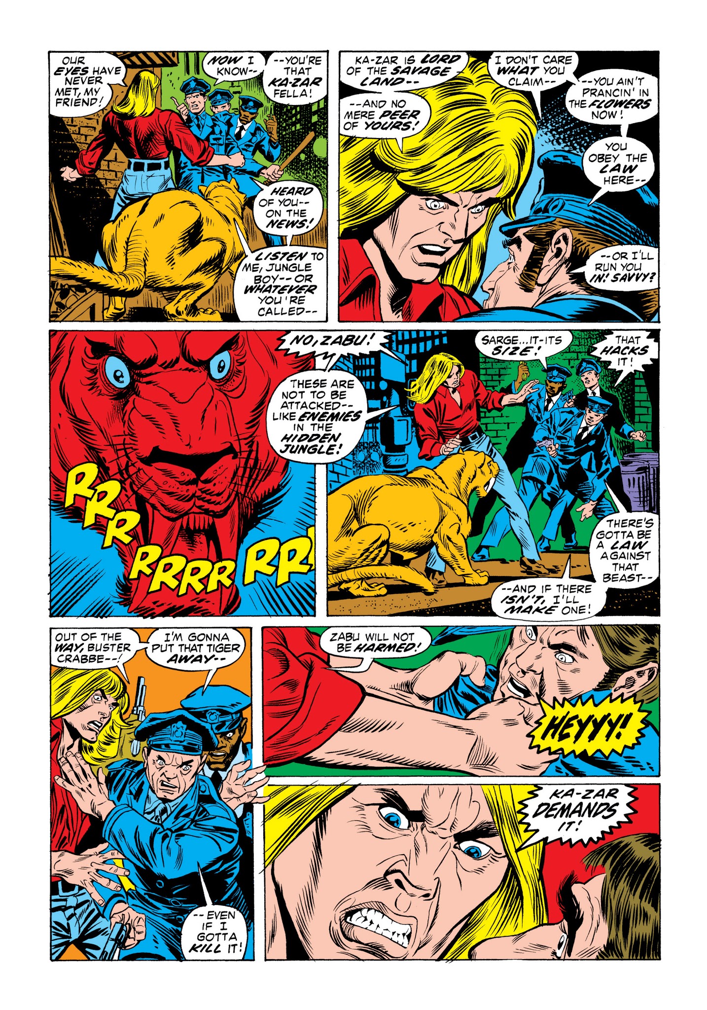 Read online Marvel Masterworks: Ka-Zar comic -  Issue # TPB 1 - 54