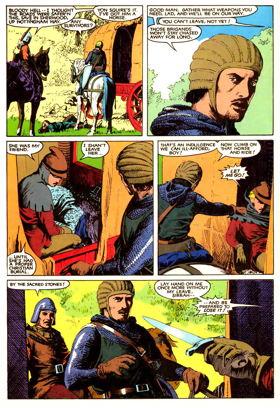 Read online The Black Dragon comic -  Issue #1 - 24