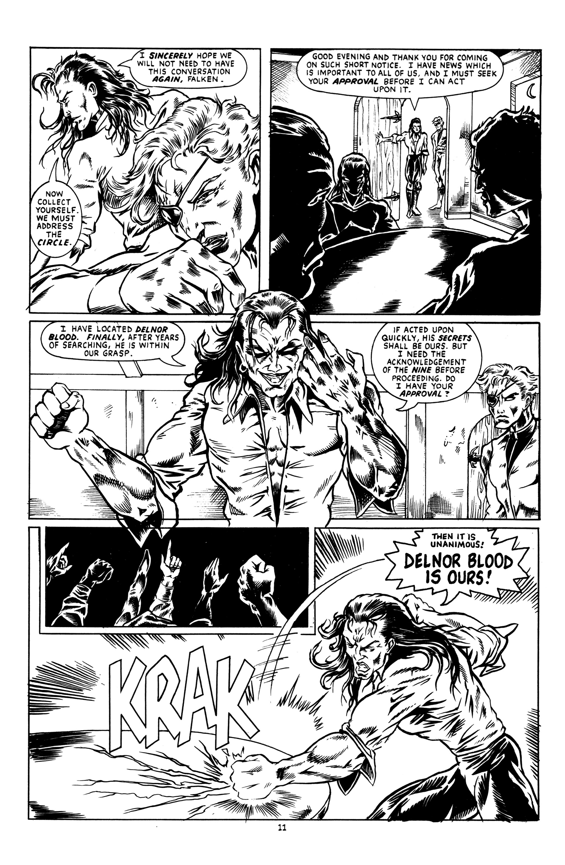 Read online Flesh & Blood comic -  Issue #1 - 13