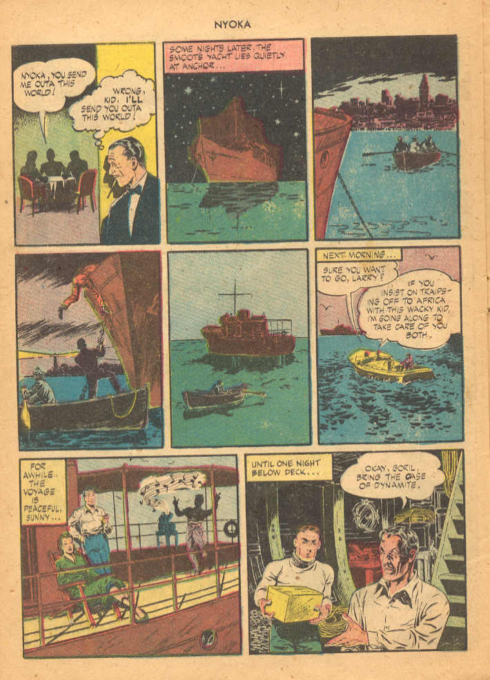 Read online Nyoka the Jungle Girl (1945) comic -  Issue #2 - 8