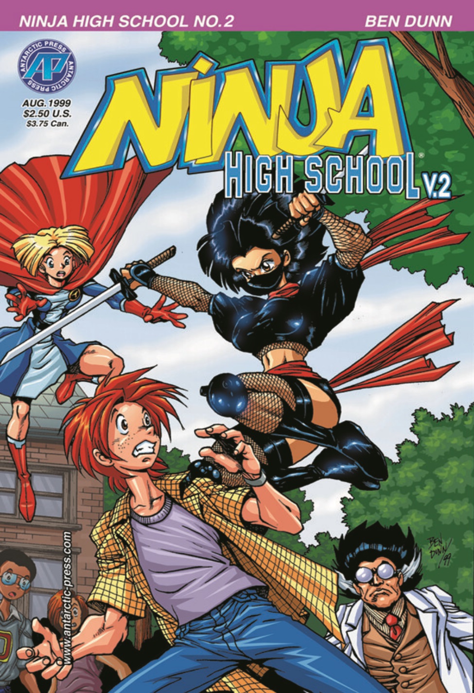 Read online Ninja High School Version 2 comic -  Issue #2 - 1