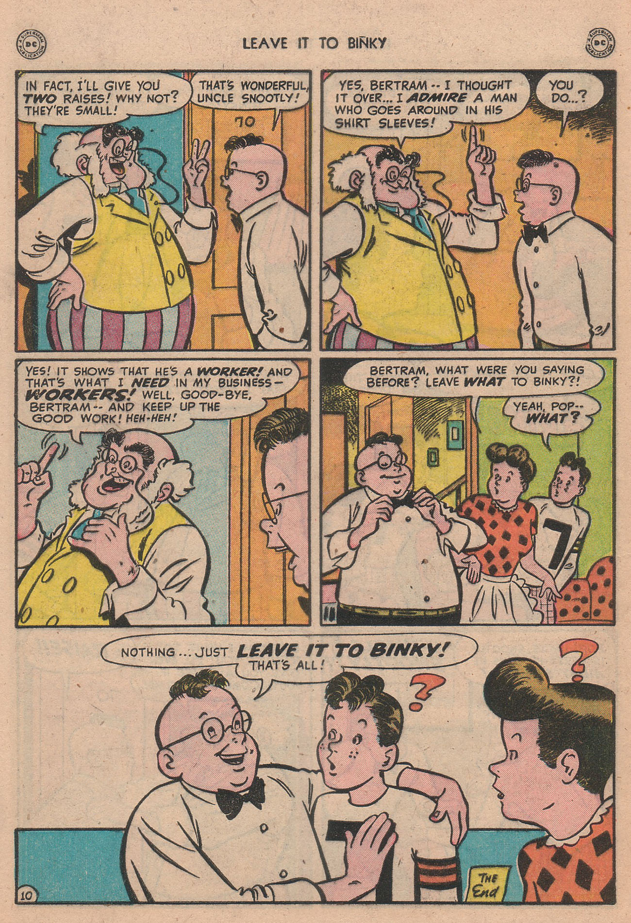 Read online Leave it to Binky comic -  Issue #9 - 12