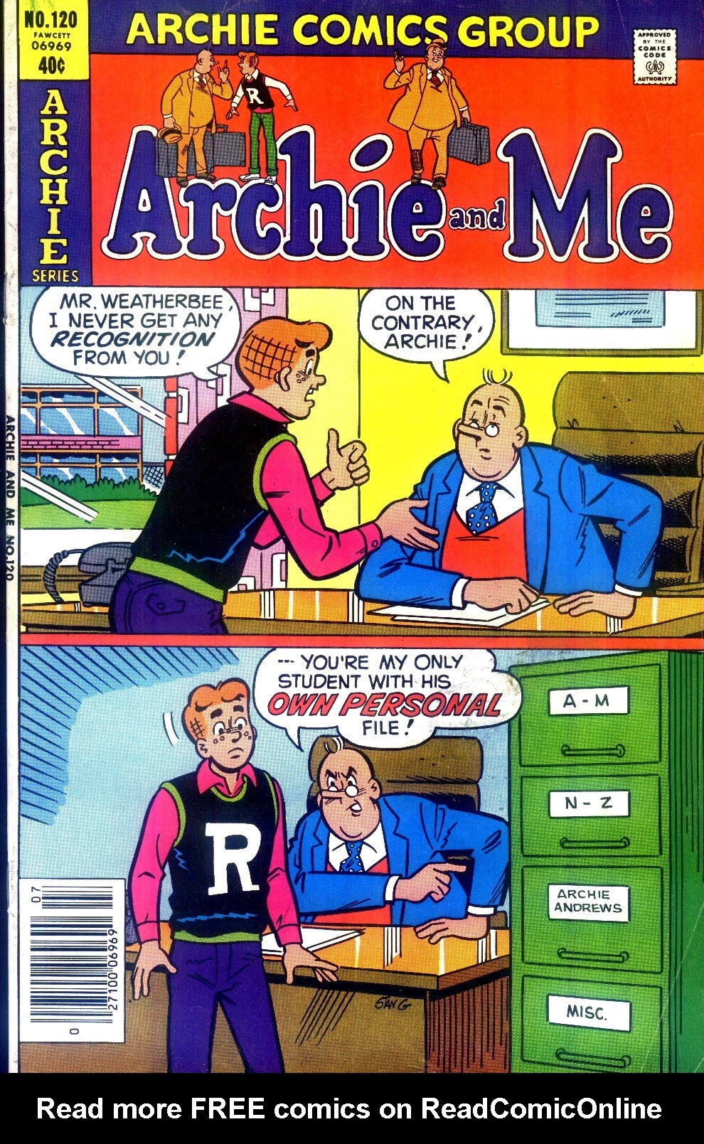 Read online Archie and Me comic -  Issue #120 - 1