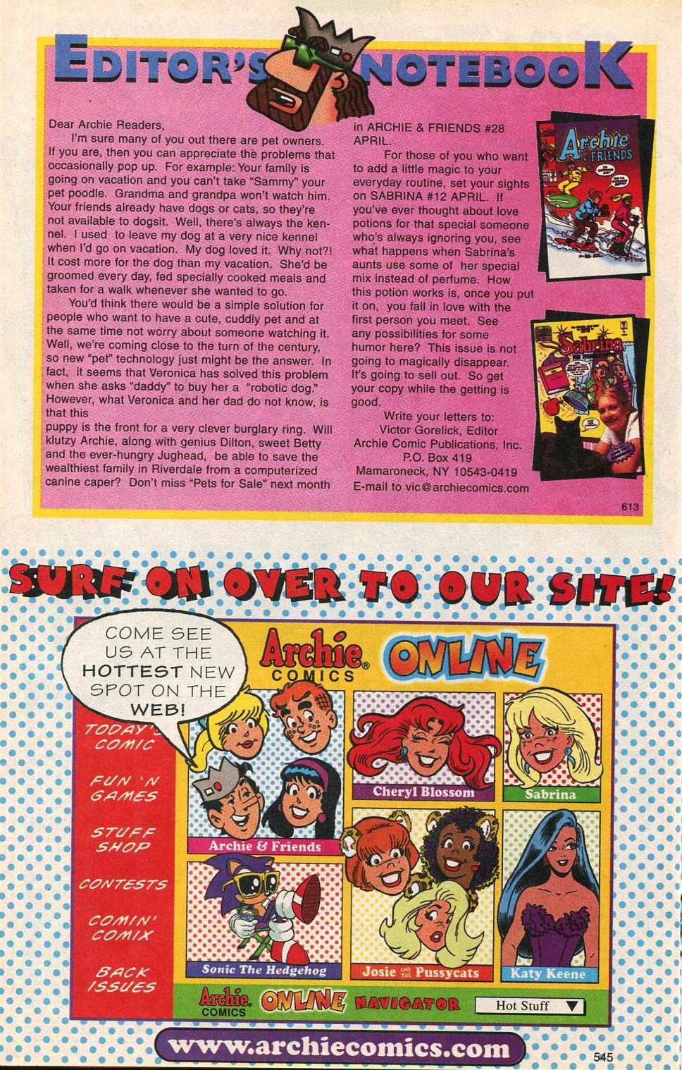 Read online Betty and Veronica (1987) comic -  Issue #122 - 18