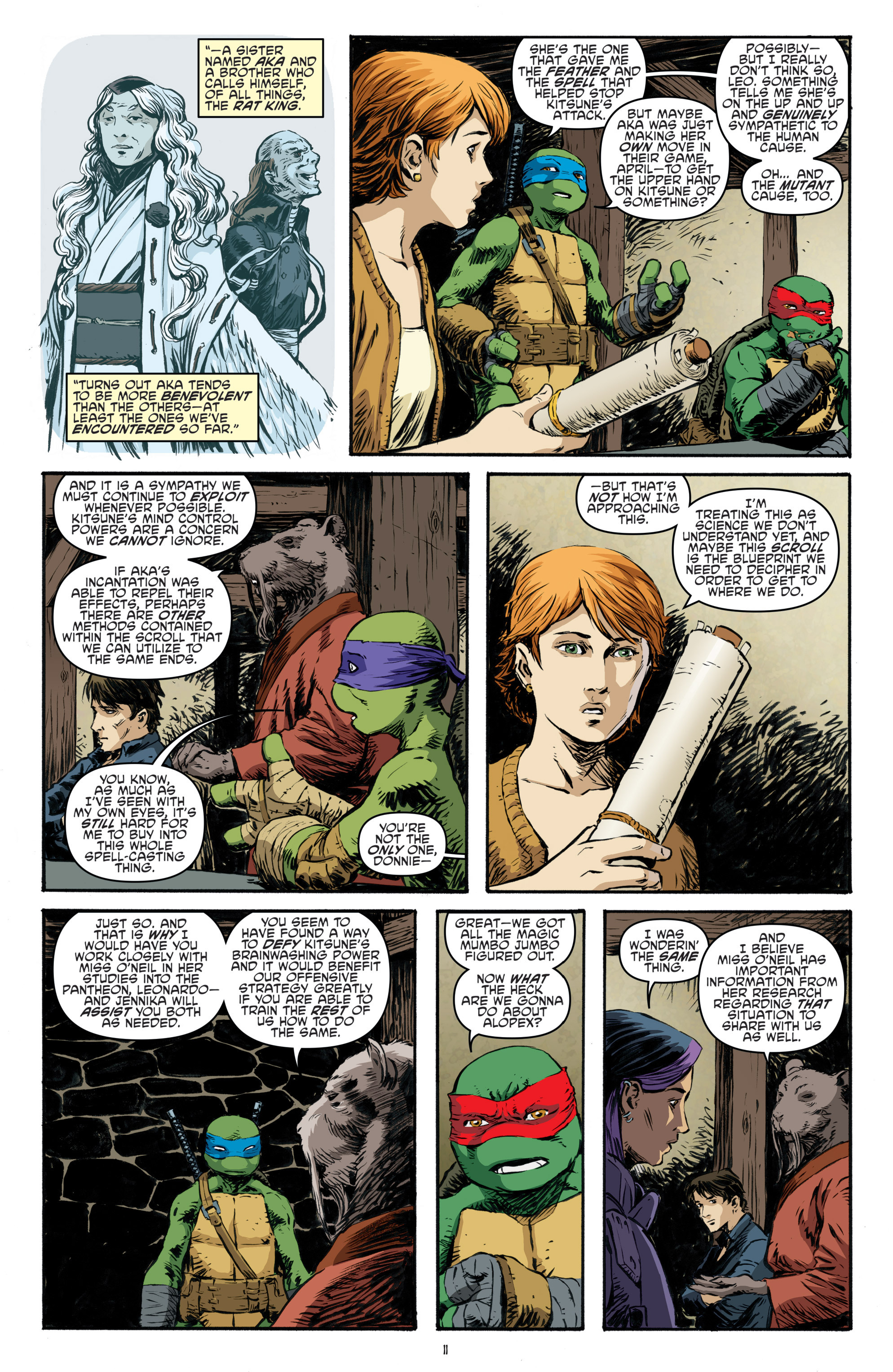 Read online Teenage Mutant Ninja Turtles (2011) comic -  Issue #61 - 13