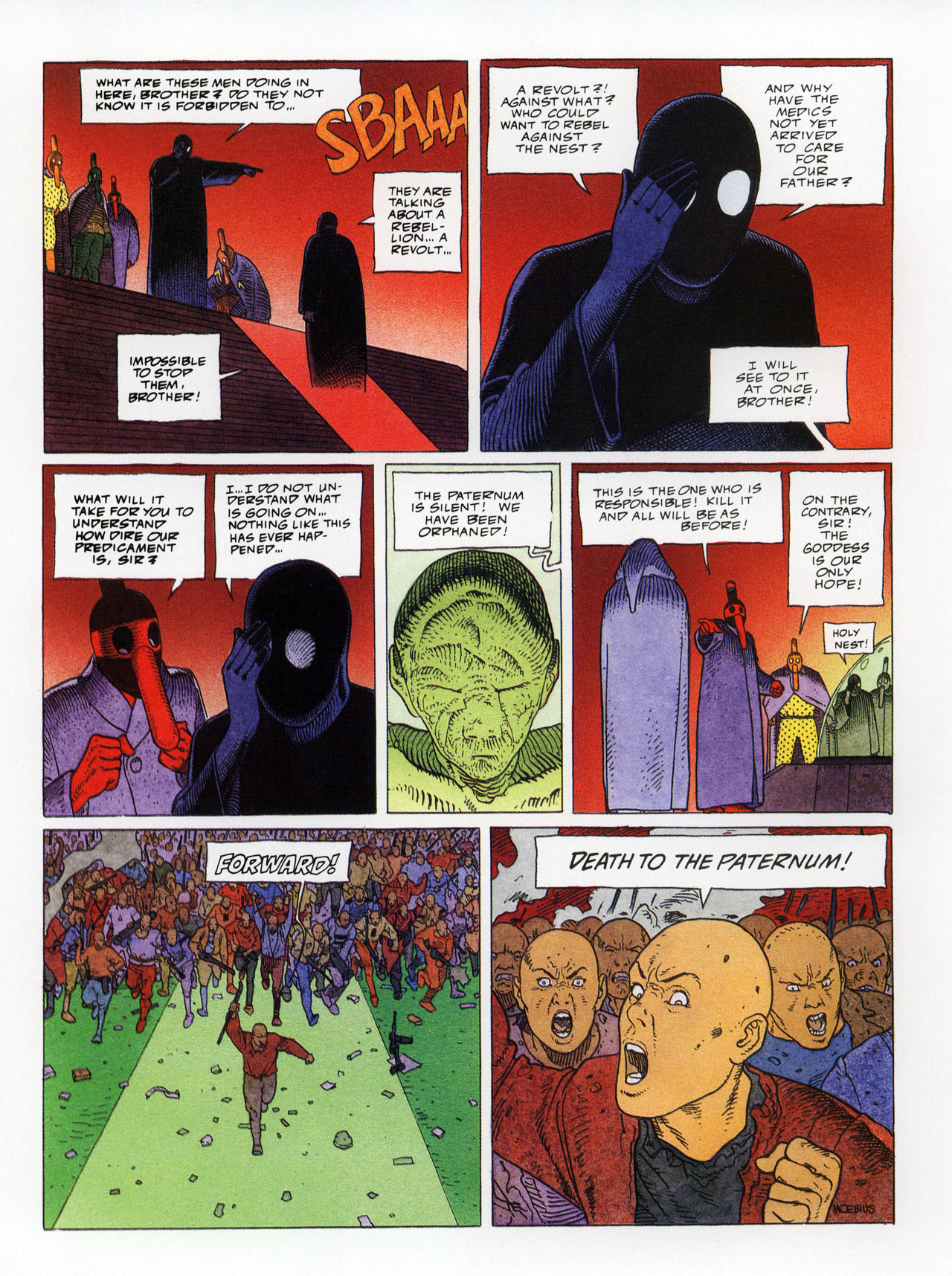 Read online Epic Graphic Novel: Moebius comic -  Issue # TPB 7 - 77