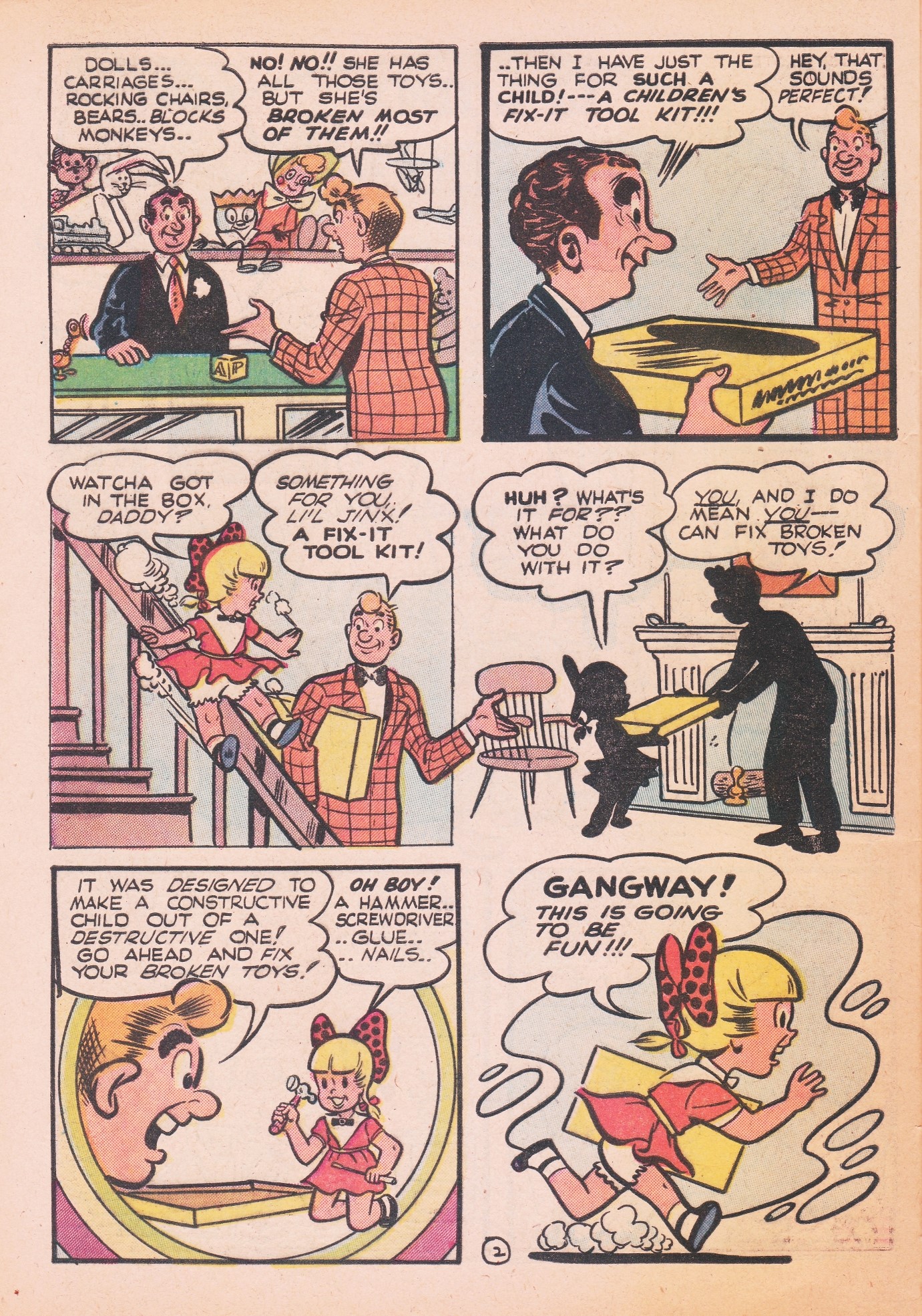 Read online Pep Comics comic -  Issue #103 - 32