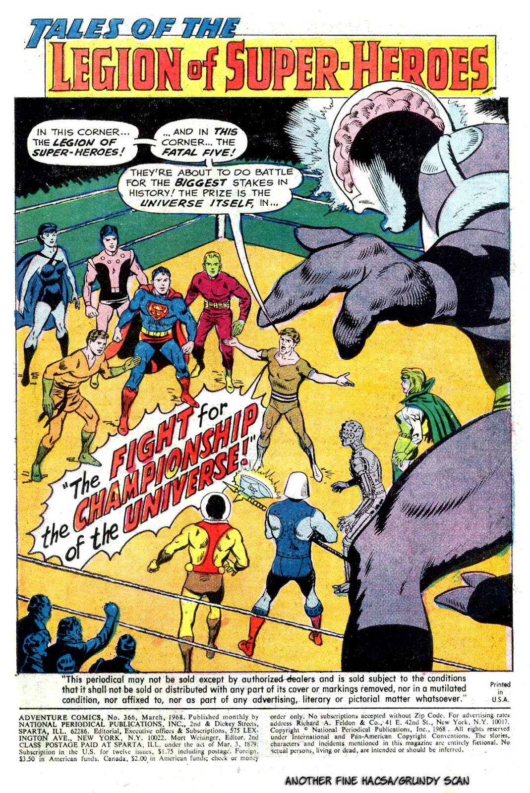 Adventure Comics (1938) issue 366 - Page 3