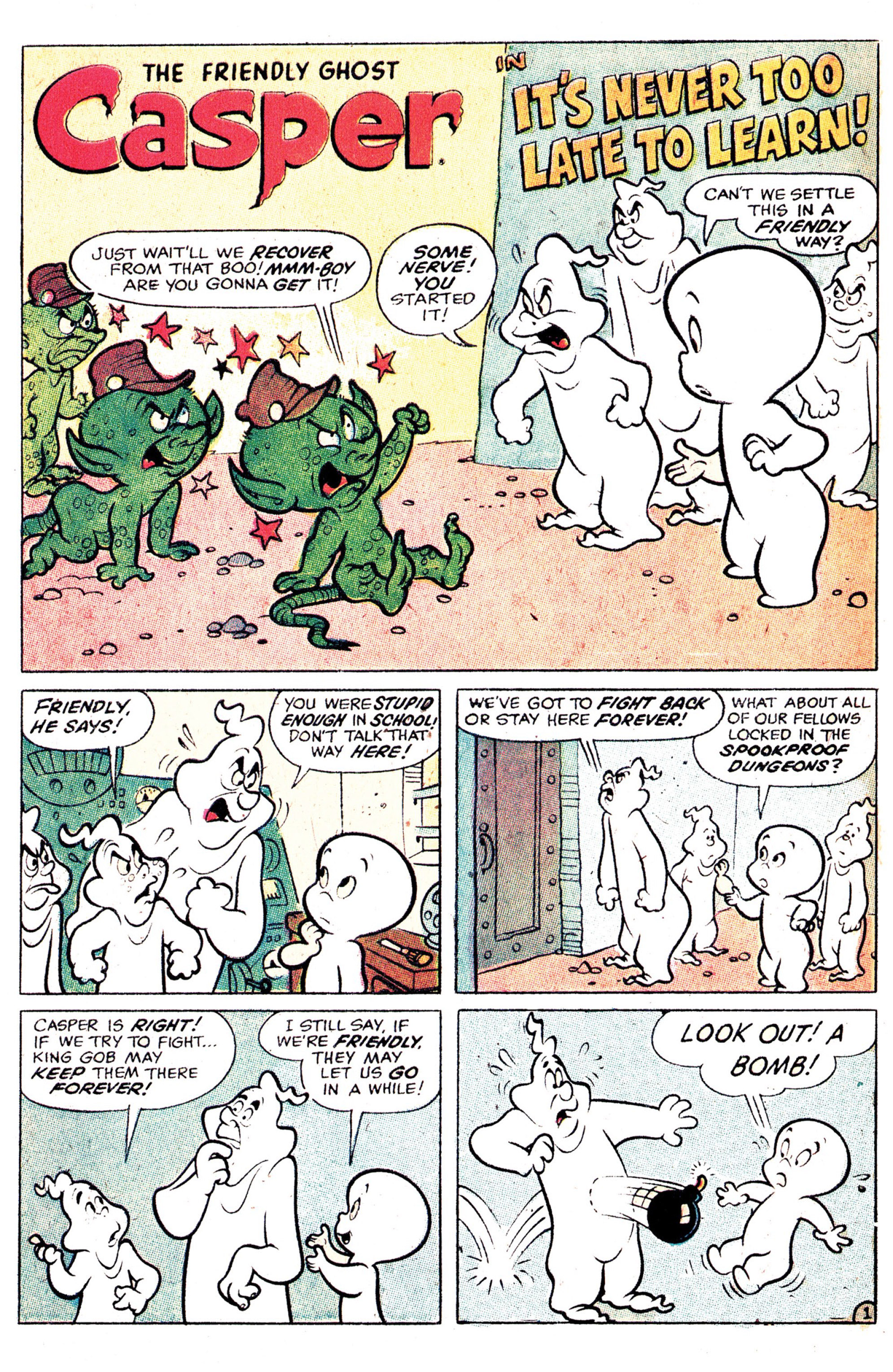 Read online Casper's Haunted Halloween comic -  Issue # Full - 19