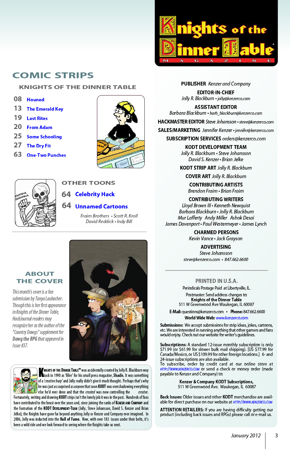 Read online Knights of the Dinner Table comic -  Issue #183 - 5