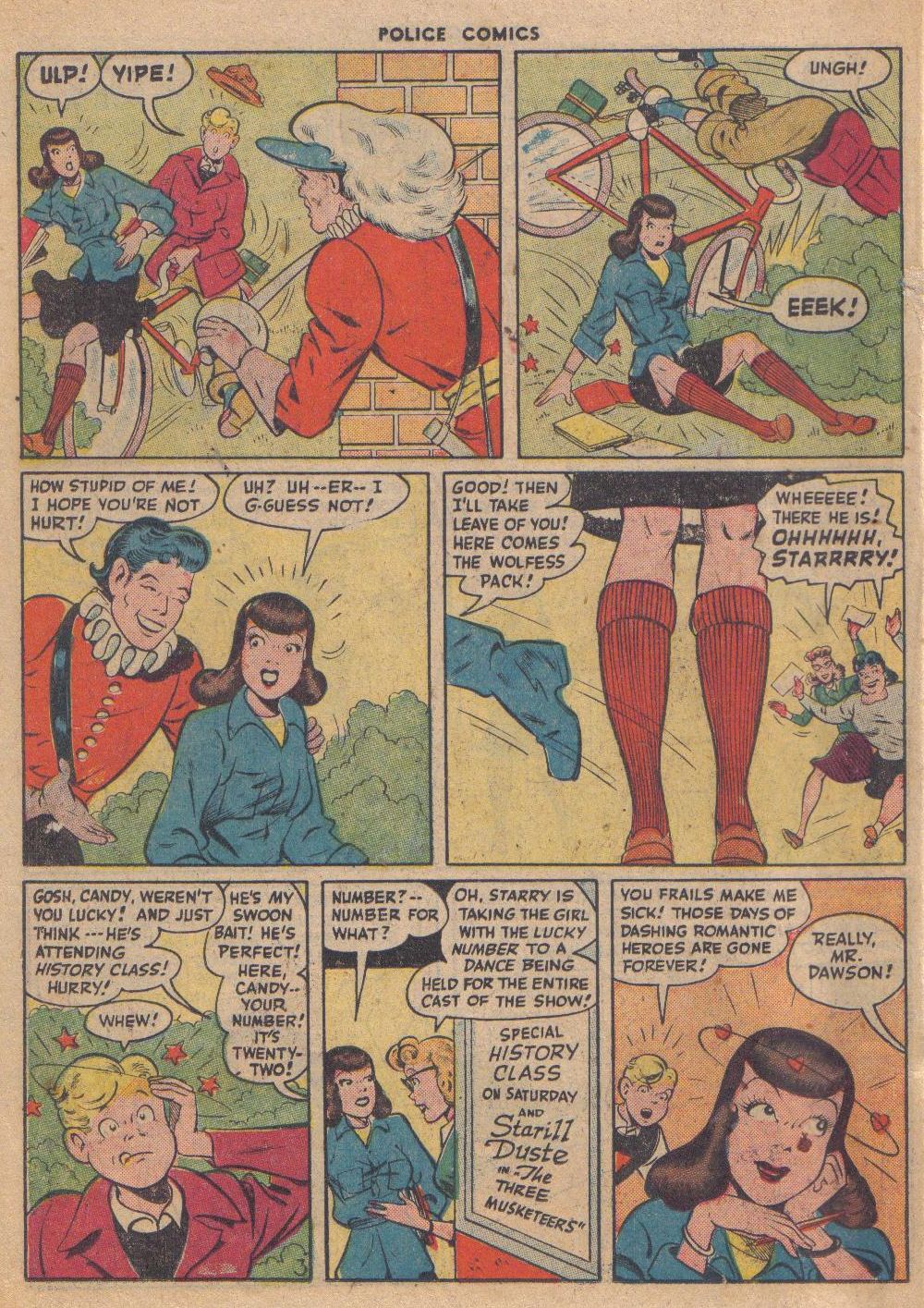 Read online Police Comics comic -  Issue #62 - 32