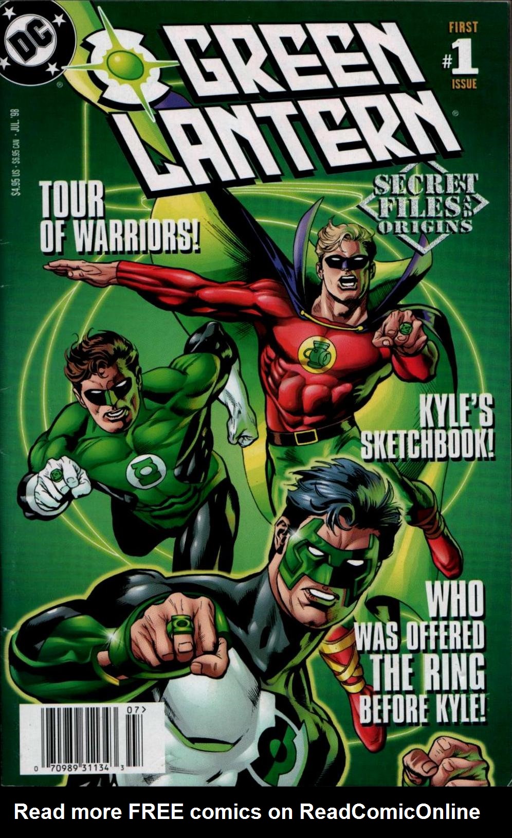 Read online Green Lantern Secret Files comic -  Issue #1 - 1