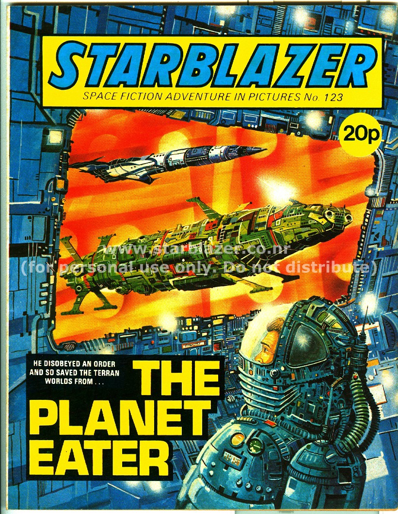Read online Starblazer comic -  Issue #123 - 2