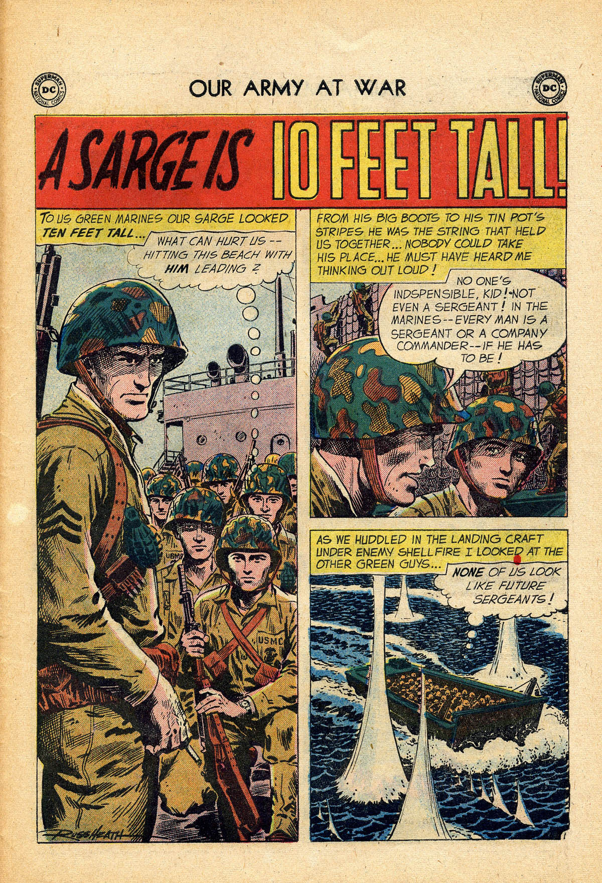 Read online Our Army at War (1952) comic -  Issue #88 - 27