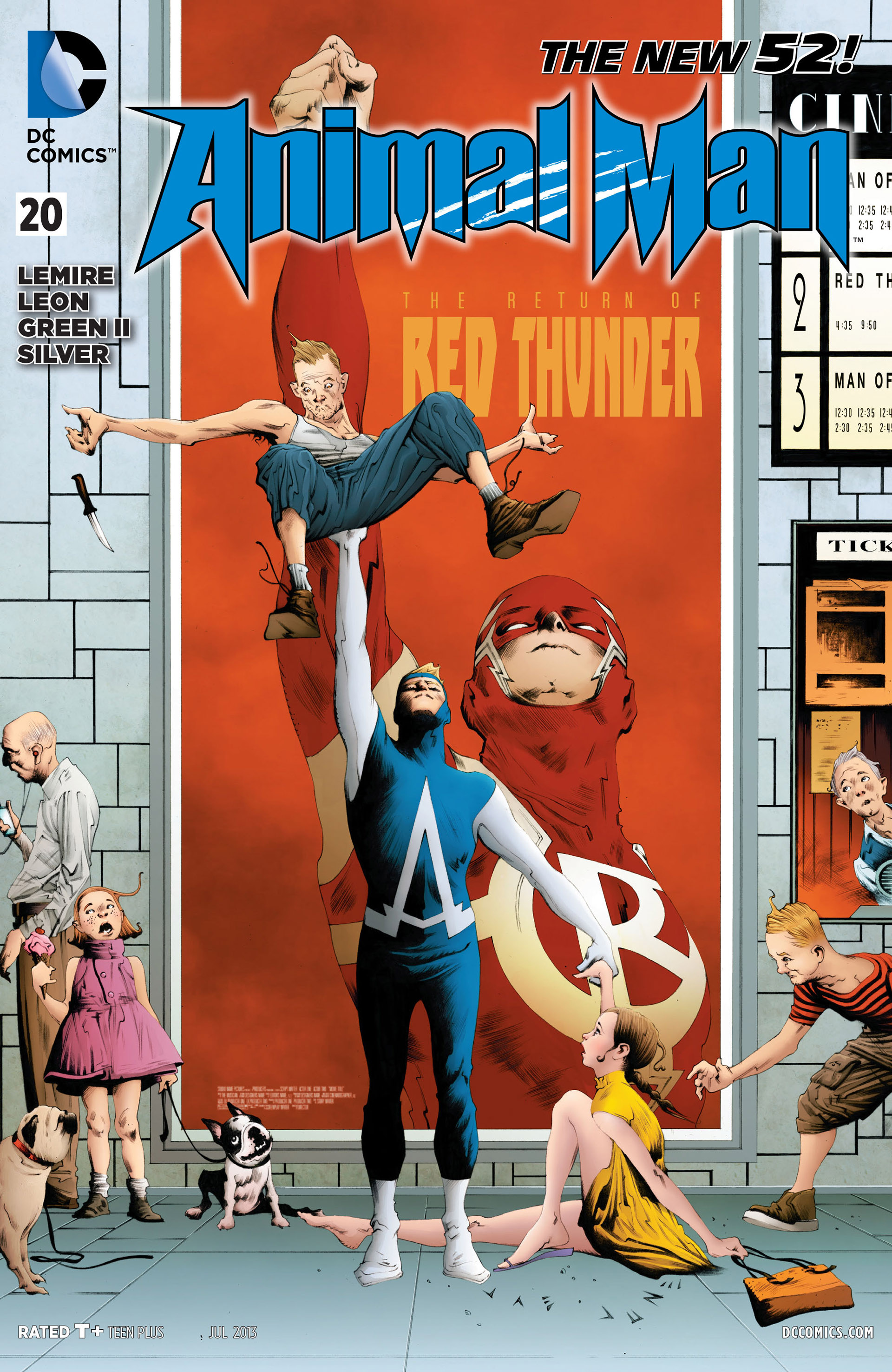 Read online Animal Man (2011) comic -  Issue #20 - 1