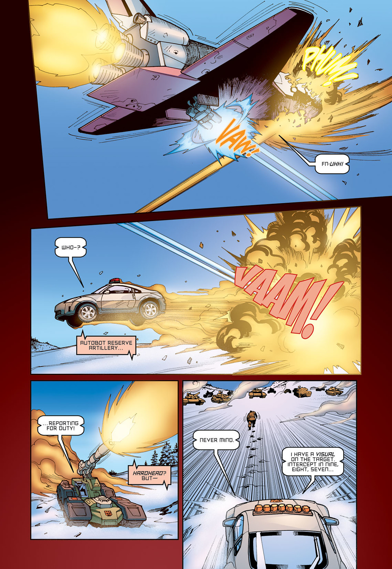 Read online The Transformers: Escalation comic -  Issue #4 - 21