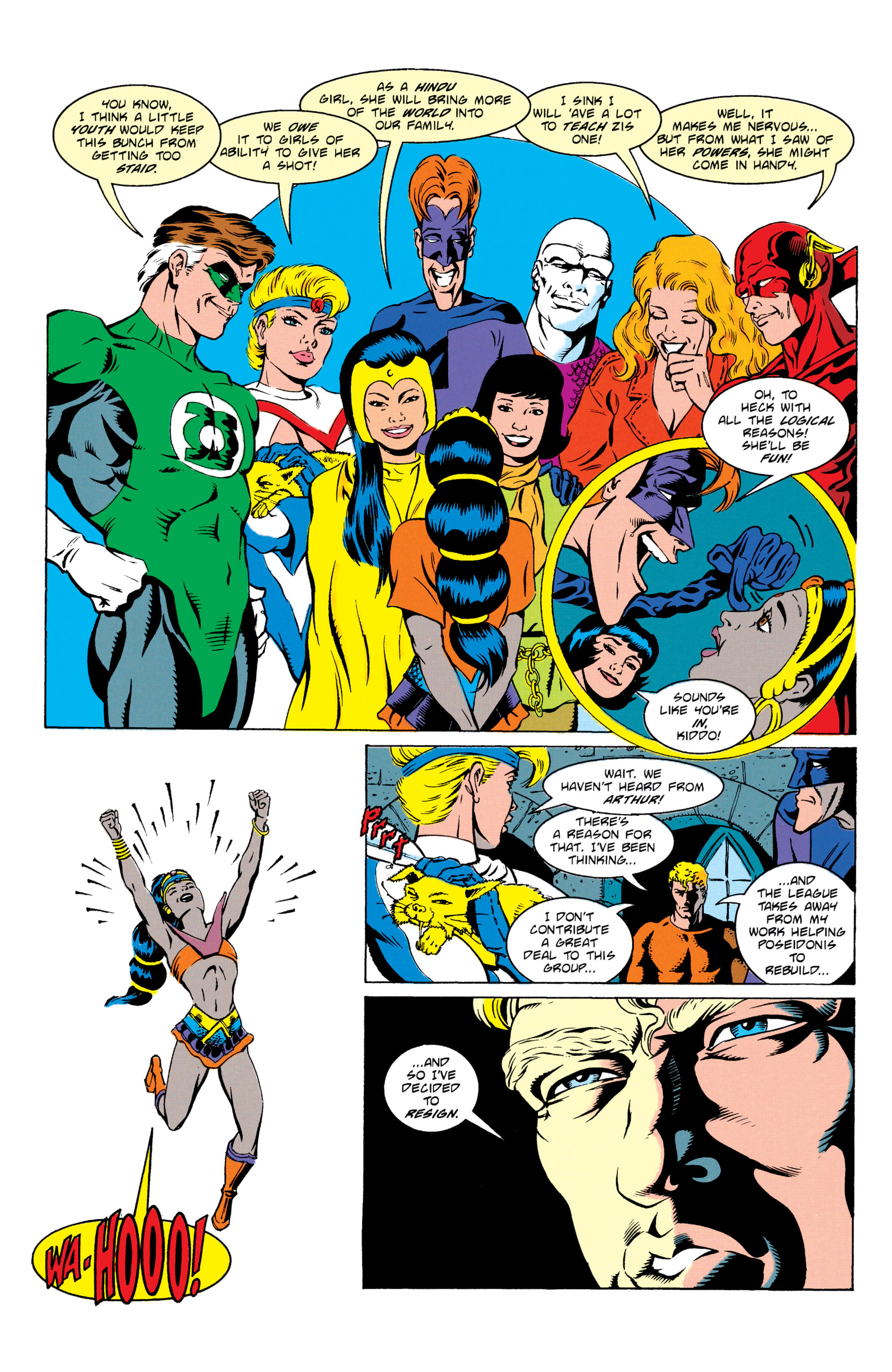 Read online Justice League Europe comic -  Issue #50 - 46