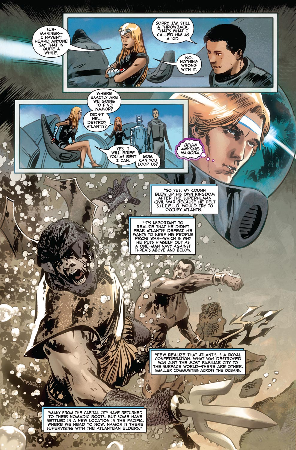 Read online Agents Of Atlas (2009) comic -  Issue #6 - 4