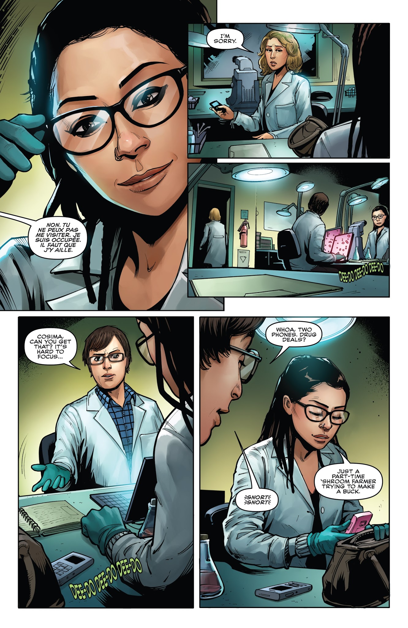 Read online Orphan Black: Deviations comic -  Issue #3 - 17