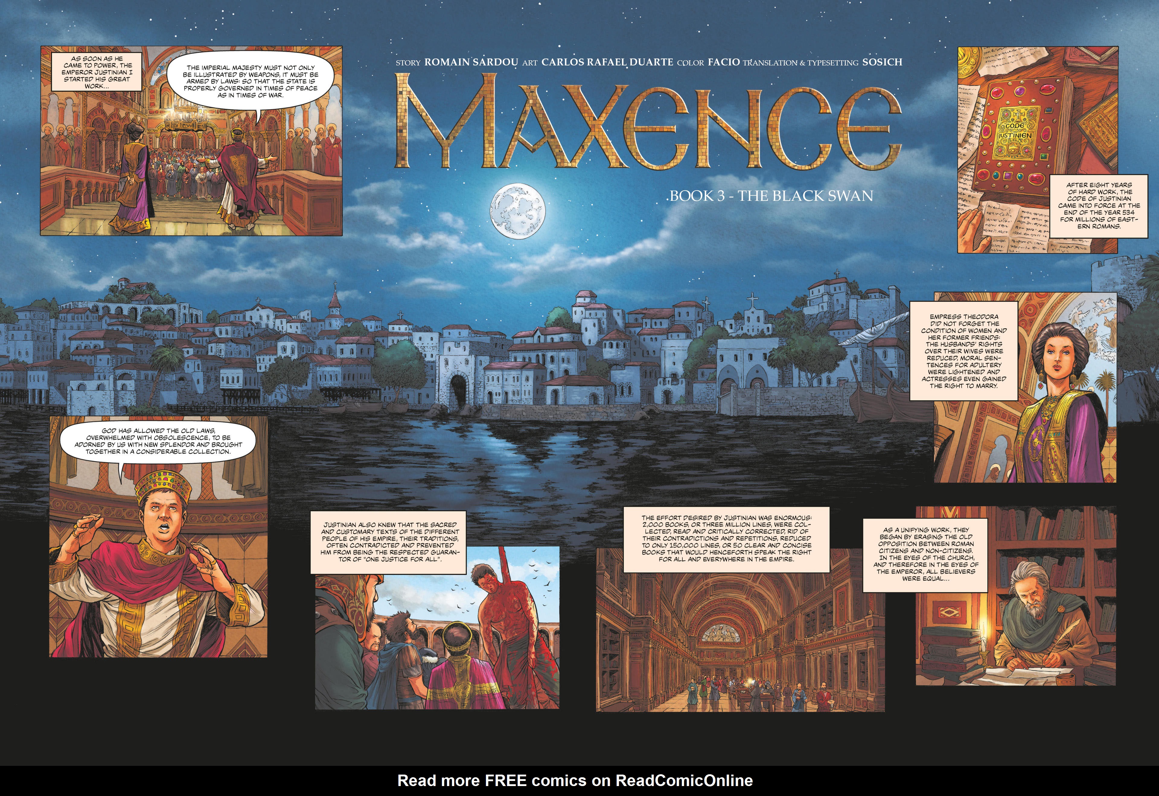 Read online Maxence comic -  Issue #3 - 8