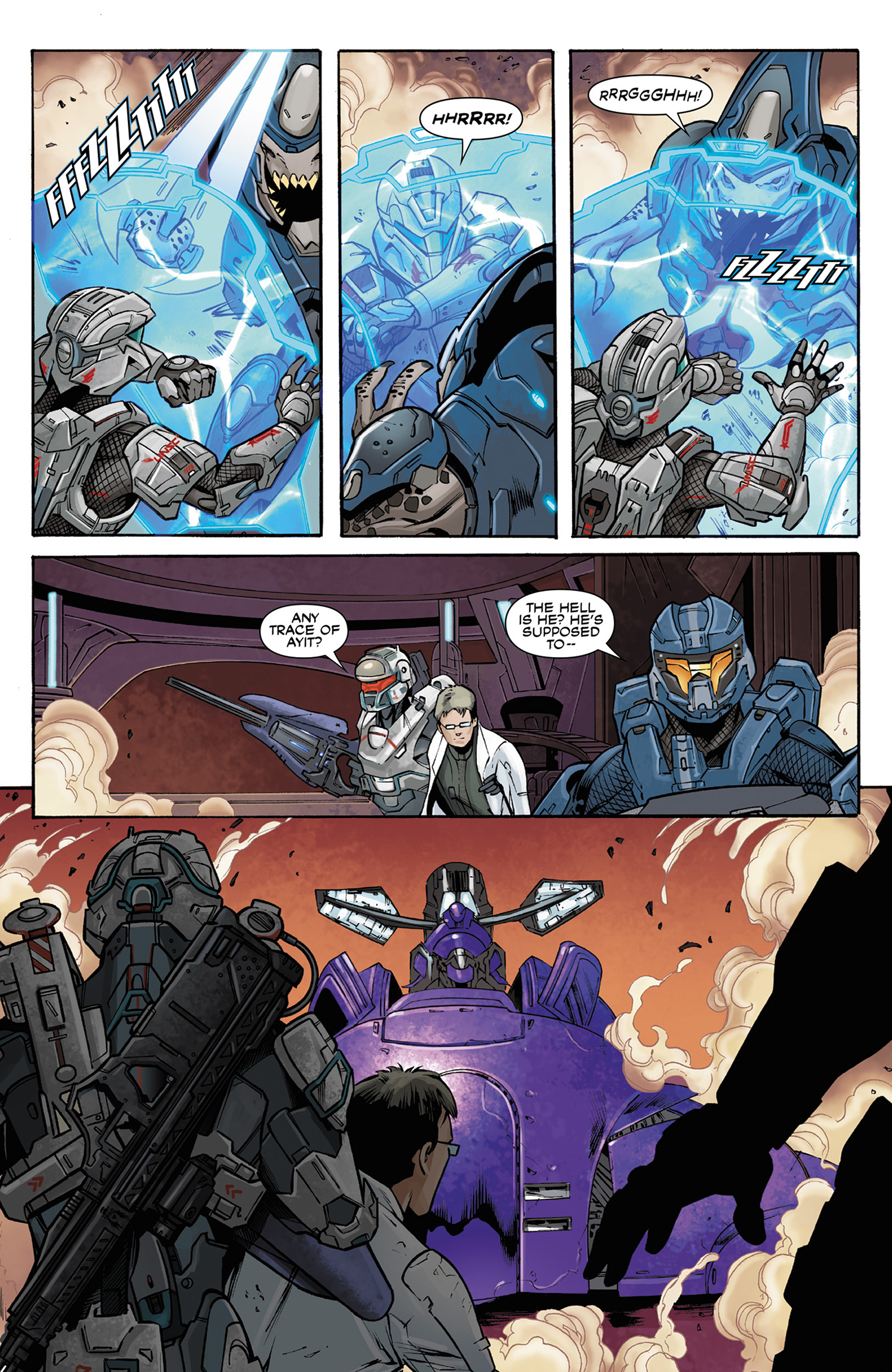 Read online Halo: Escalation comic -  Issue #20 - 13