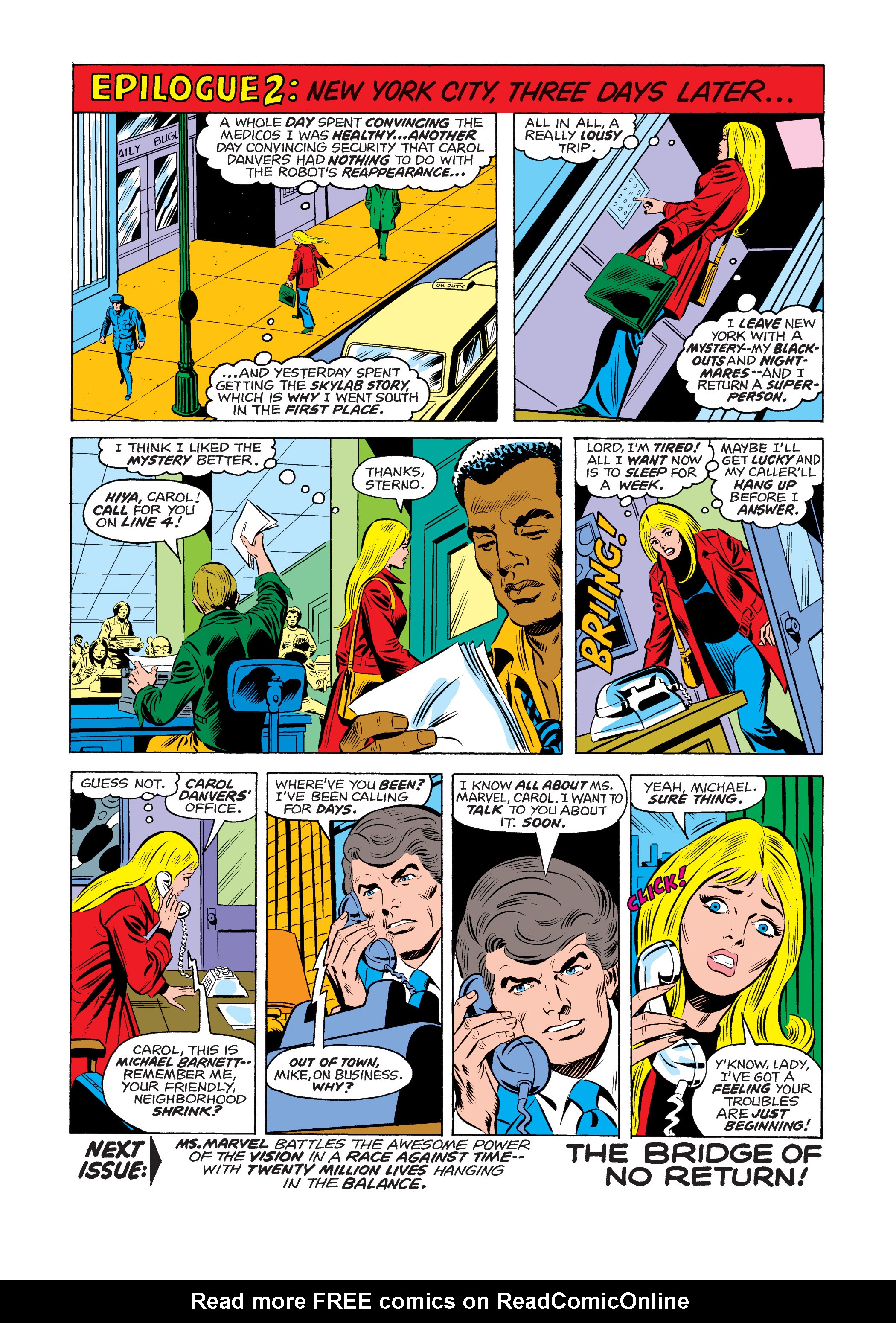 Read online Ms. Marvel (1977) comic -  Issue #4 - 18