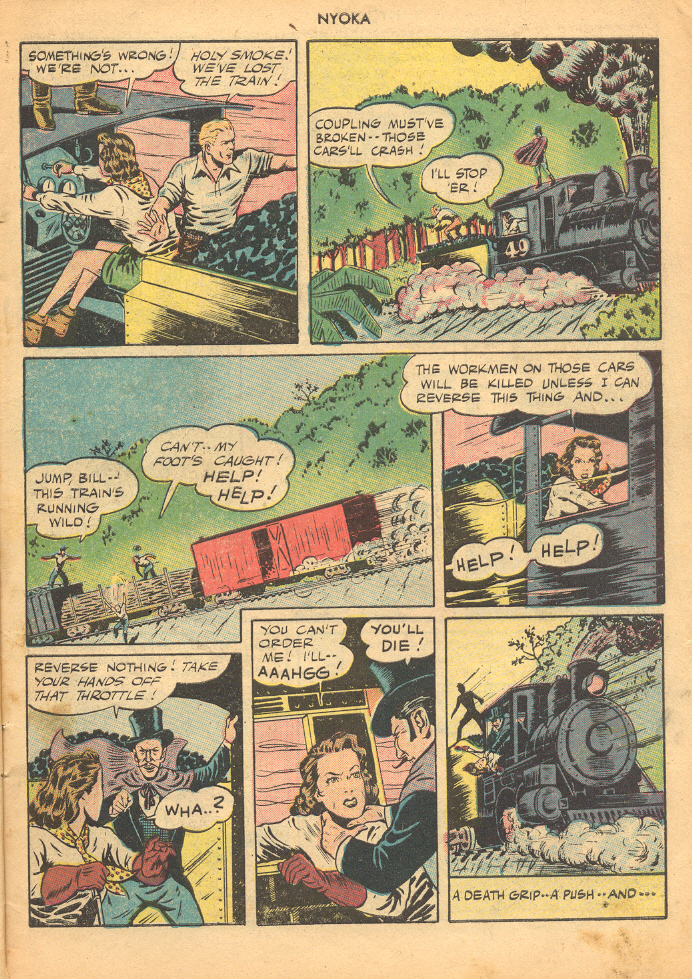 Read online Nyoka the Jungle Girl (1945) comic -  Issue #11 - 7