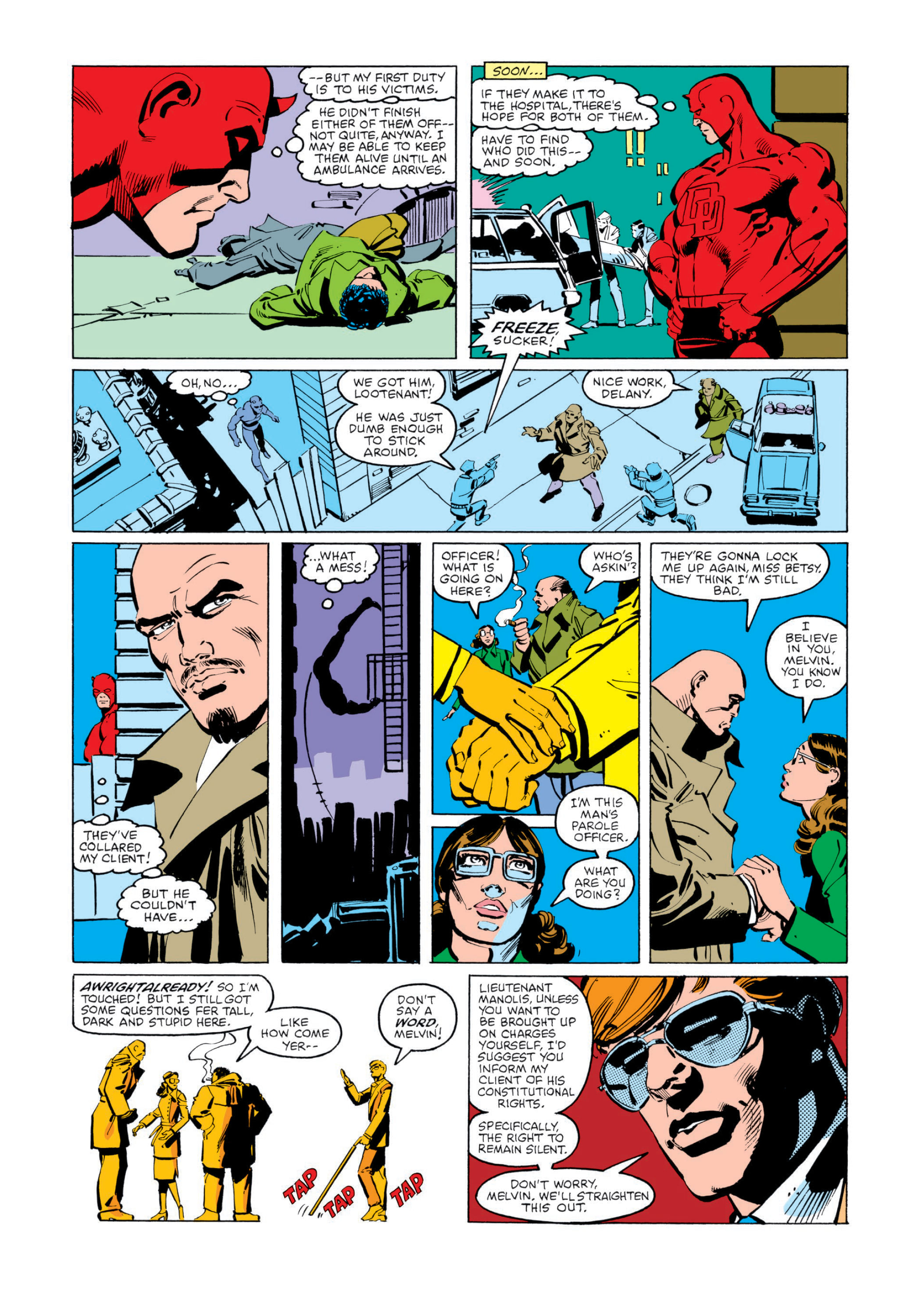 Read online Marvel Masterworks: Daredevil comic -  Issue # TPB 16 (Part 1) - 12