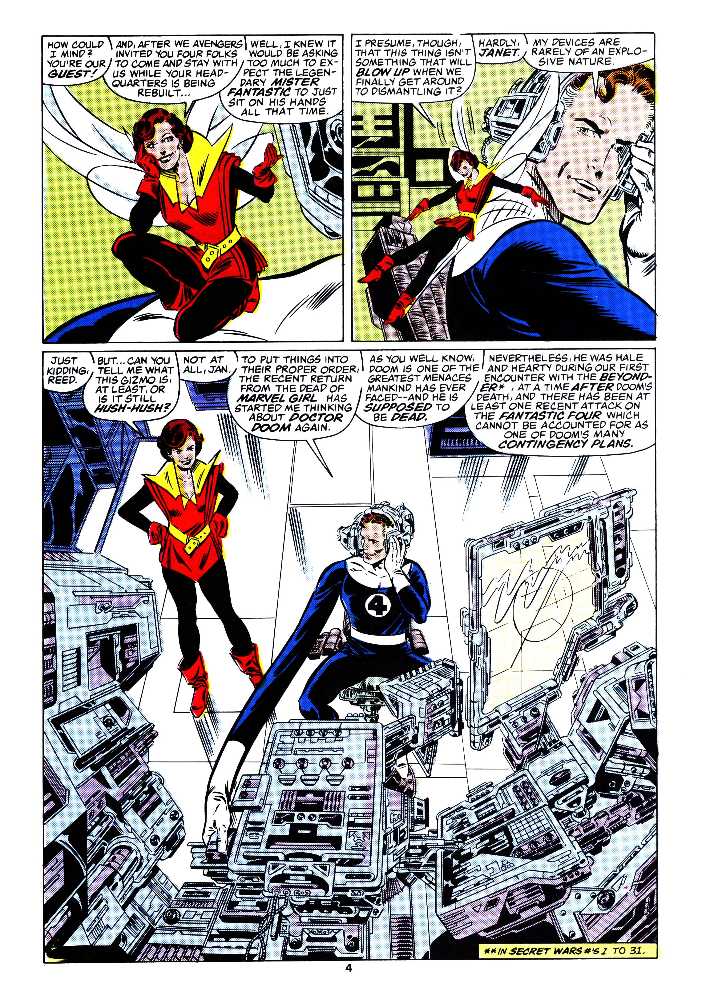 Read online Secret Wars (1985) comic -  Issue #68 - 4