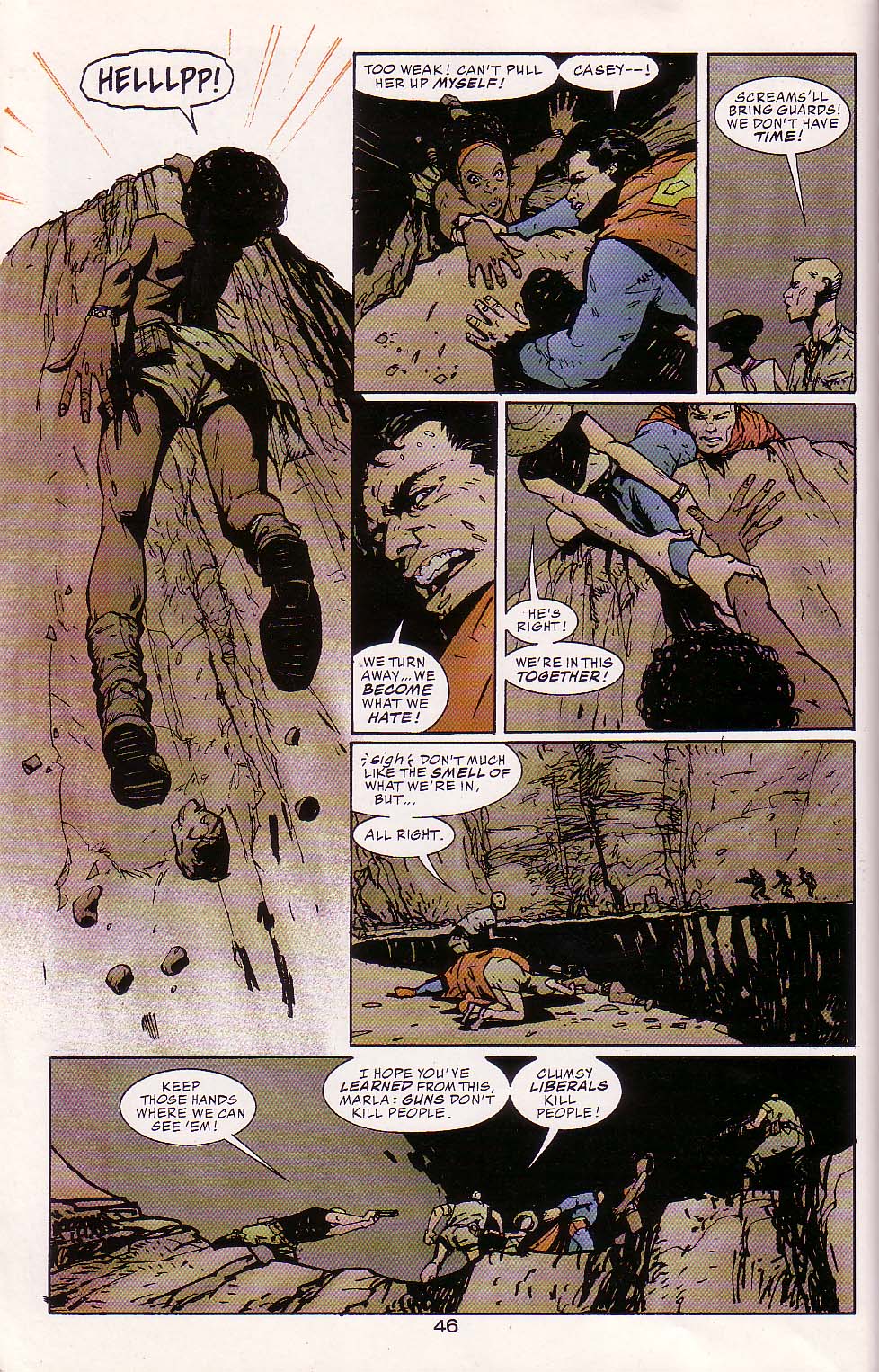 Read online Superman vs. Predator comic -  Issue #1 - 48
