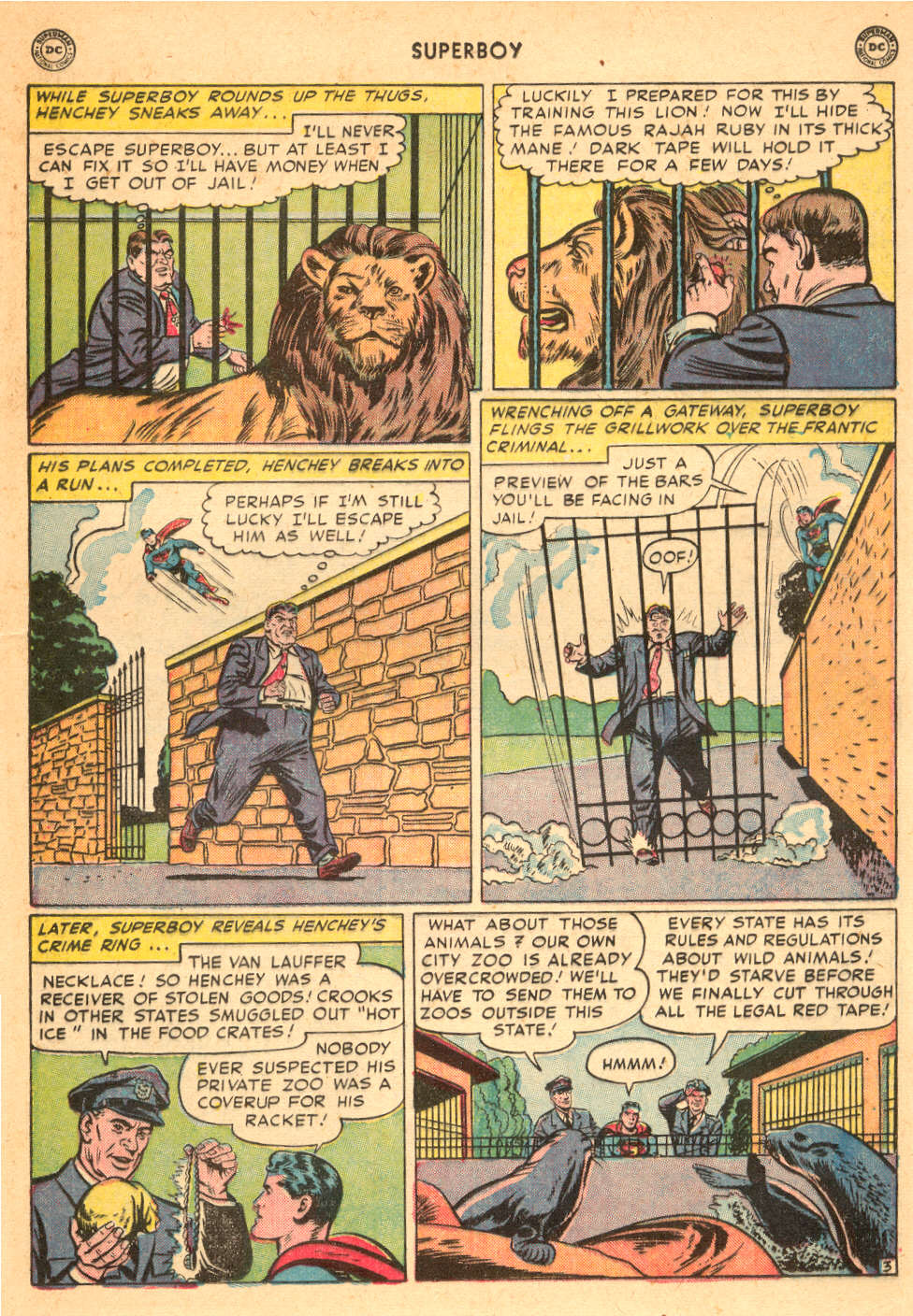 Read online Superboy (1949) comic -  Issue #5 - 16