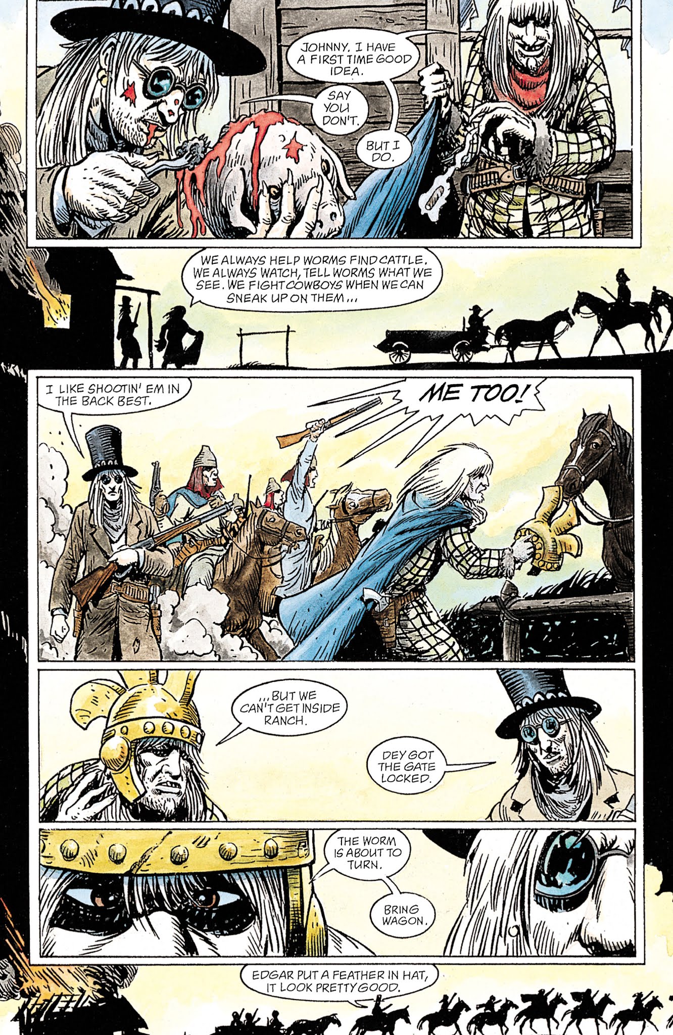 Read online Jonah Hex: Shadows West comic -  Issue # TPB (Part 3) - 78