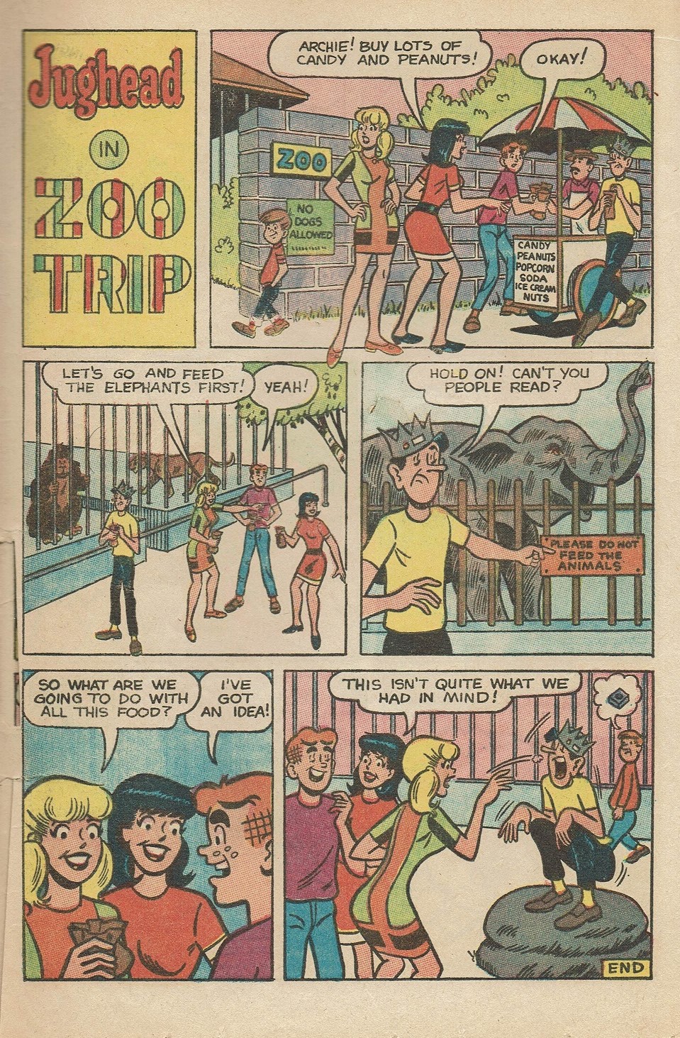 Read online Jughead's Jokes comic -  Issue #2 - 17