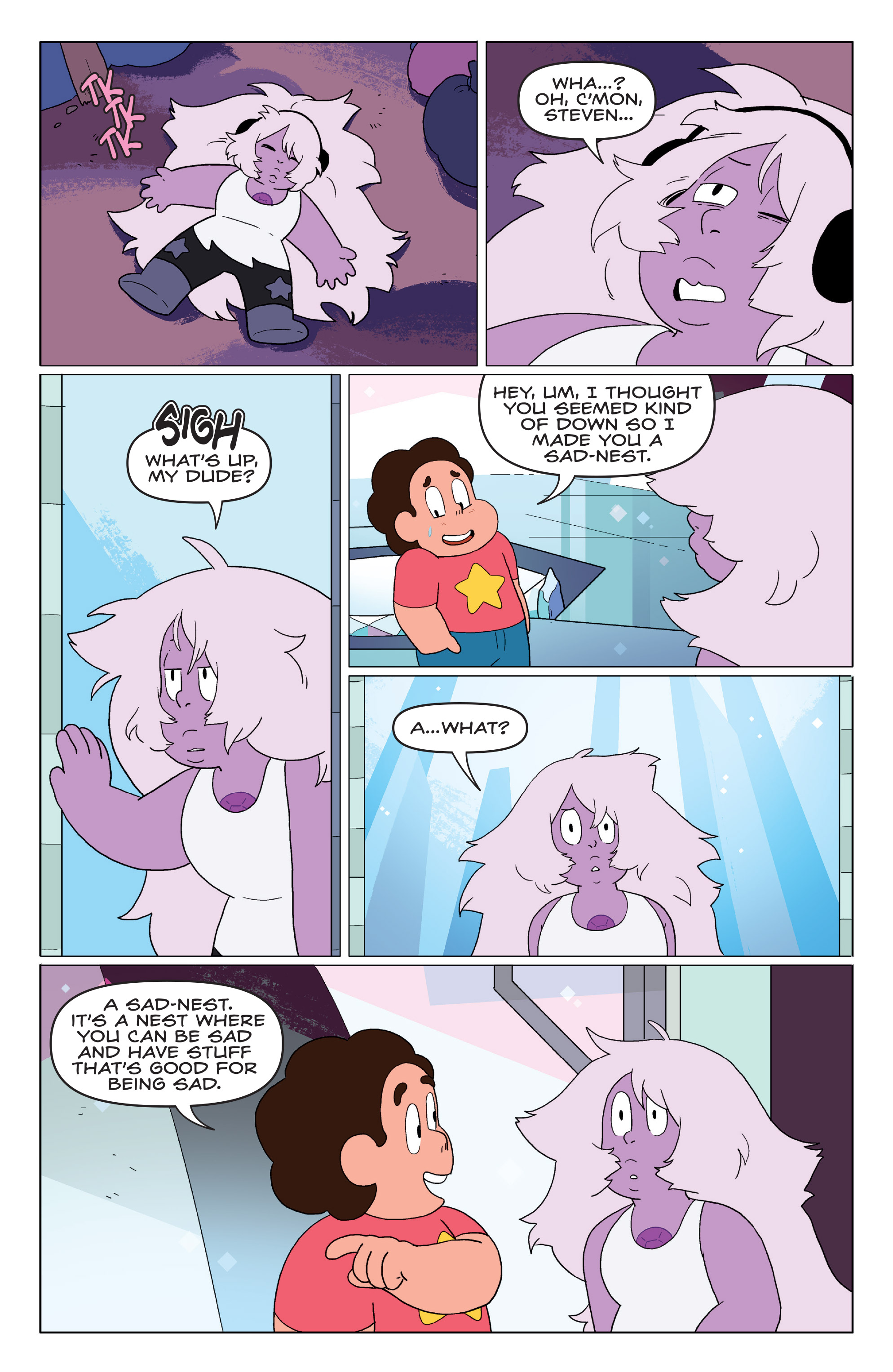 Read online Steven Universe Ongoing comic -  Issue #29 - 16