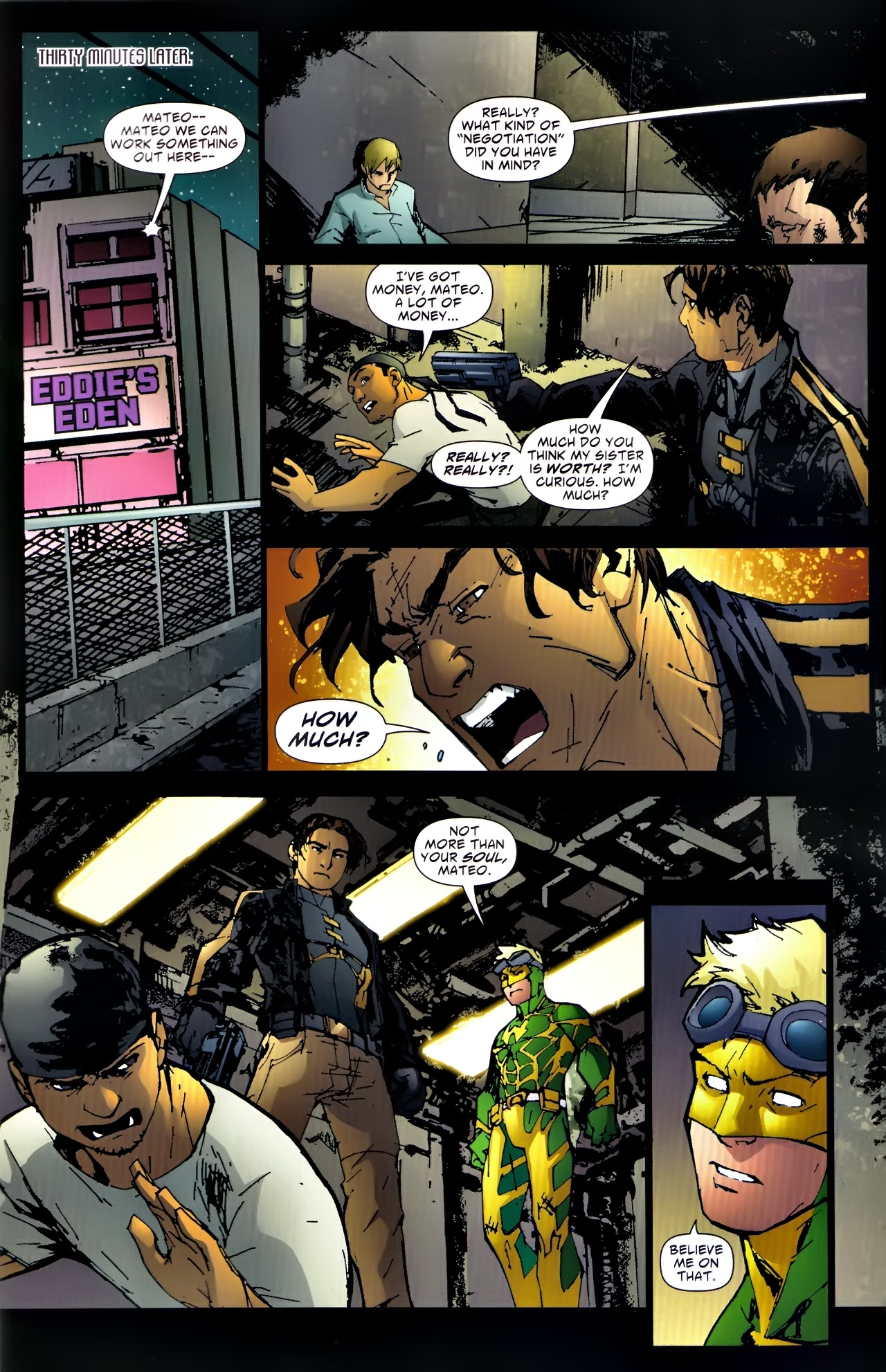 Read online The Web comic -  Issue #5 - 19