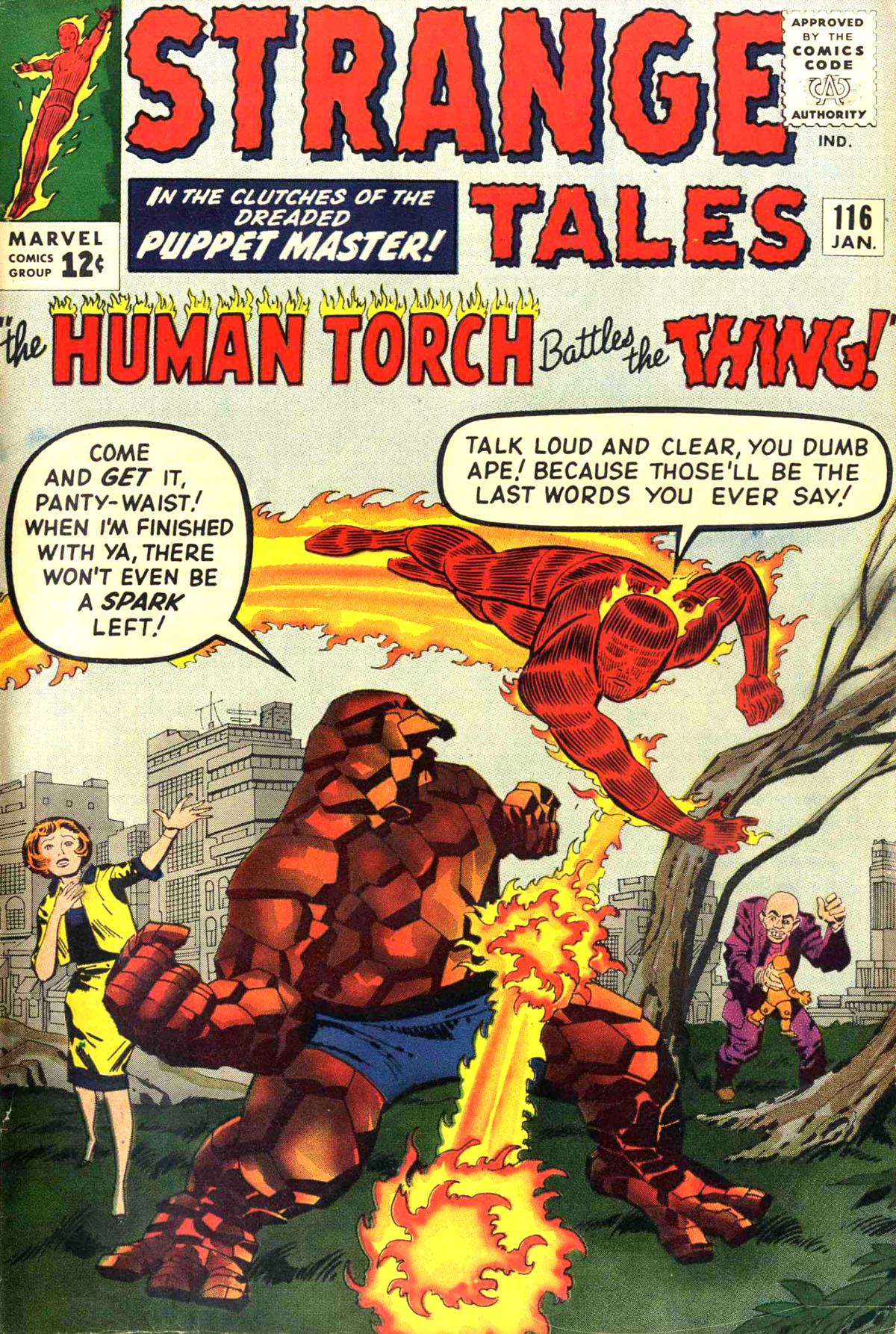 Read online Strange Tales (1951) comic -  Issue #116 - 1