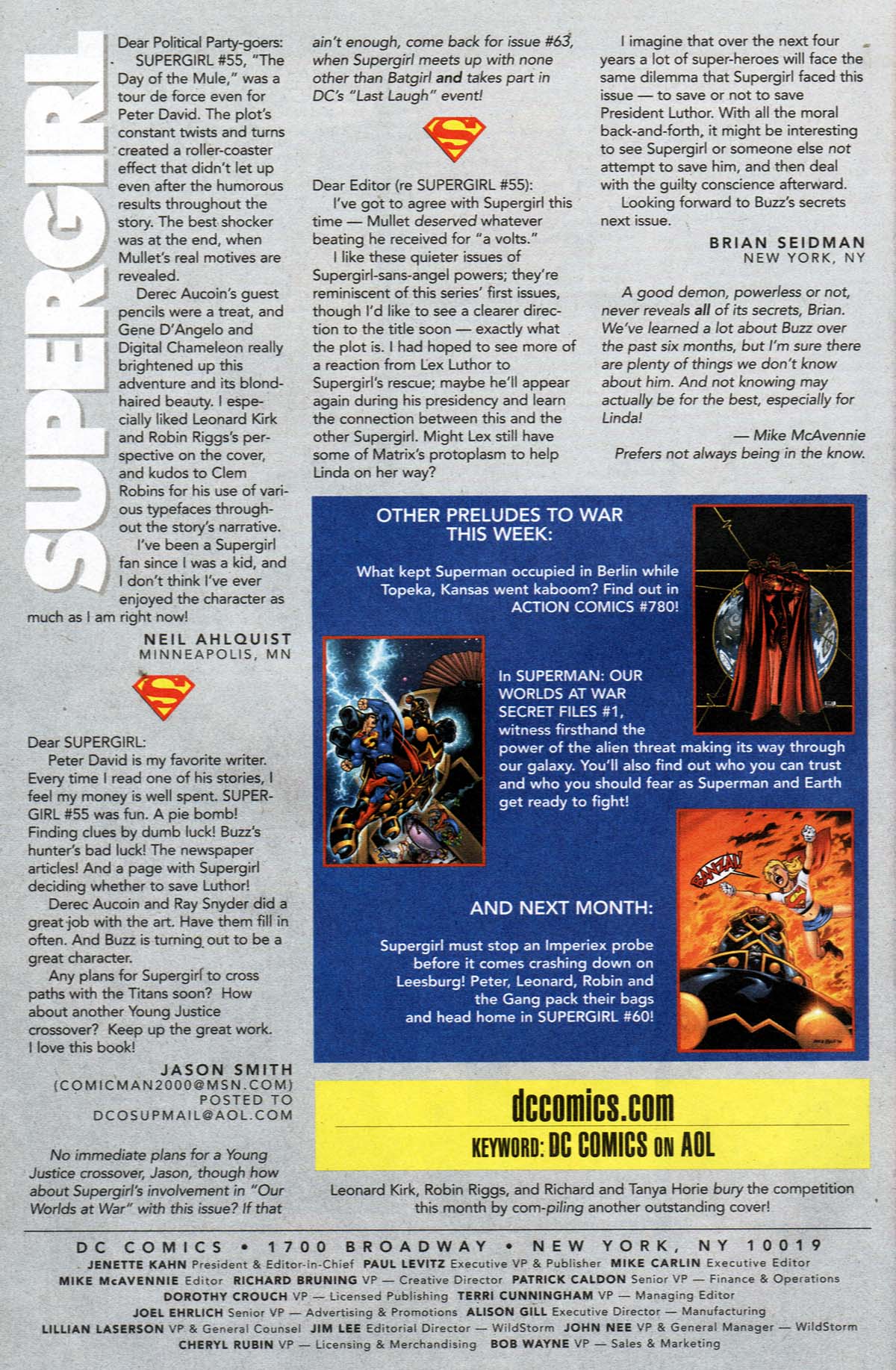 Read online Supergirl (1996) comic -  Issue #59 - 23