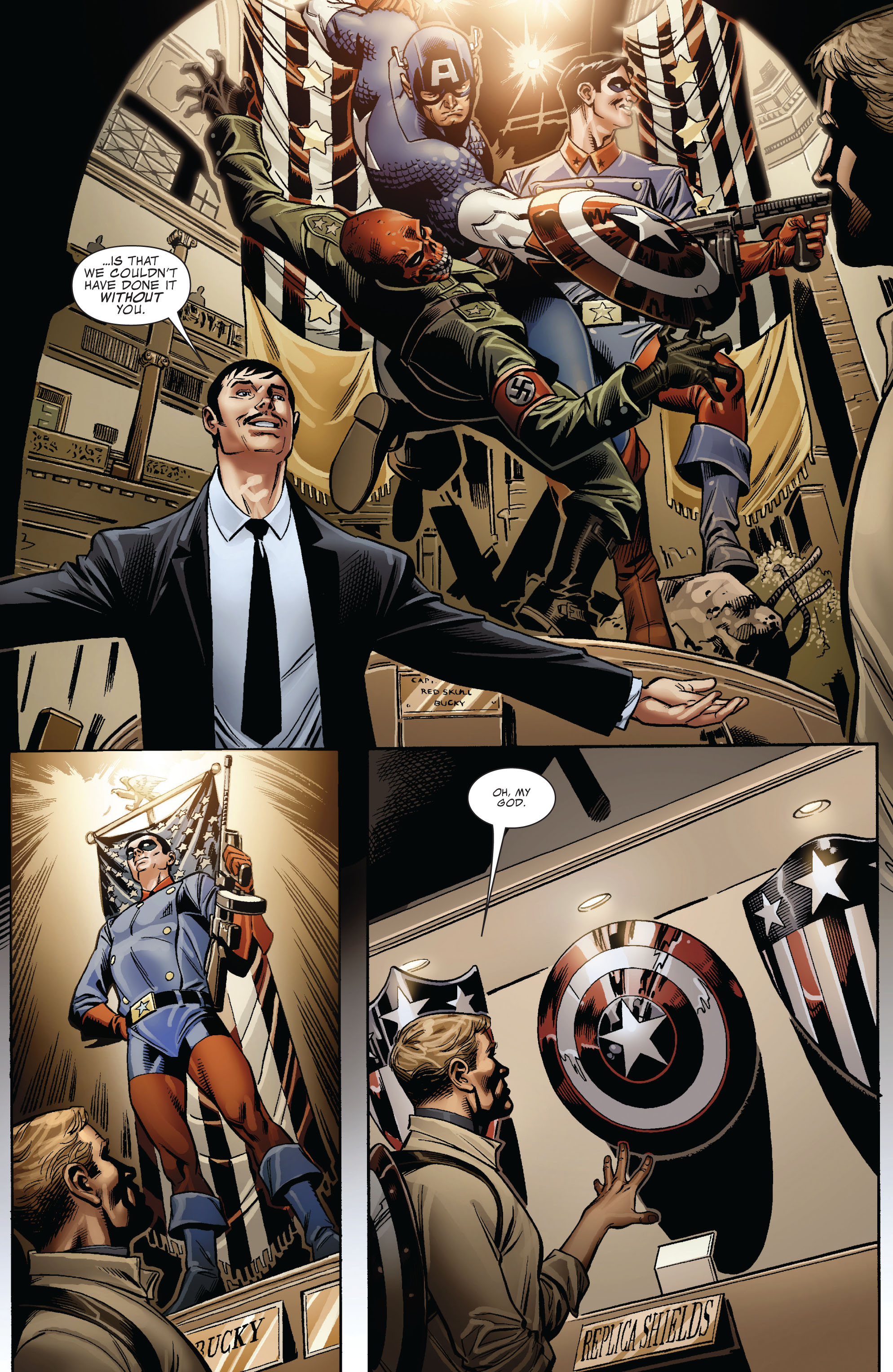 Captain America: Man Out of Time 3 Page 15