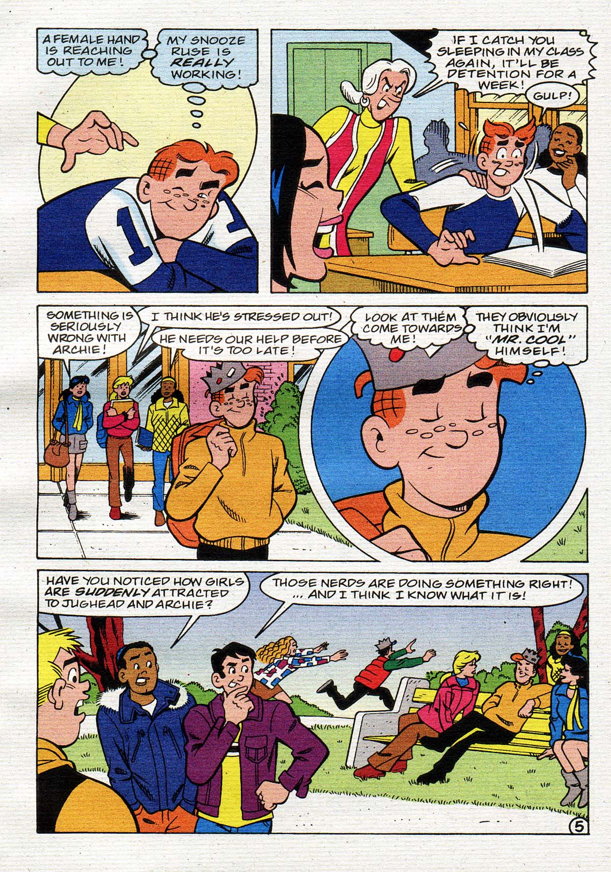 Read online Jughead with Archie Digest Magazine comic -  Issue #182 - 6