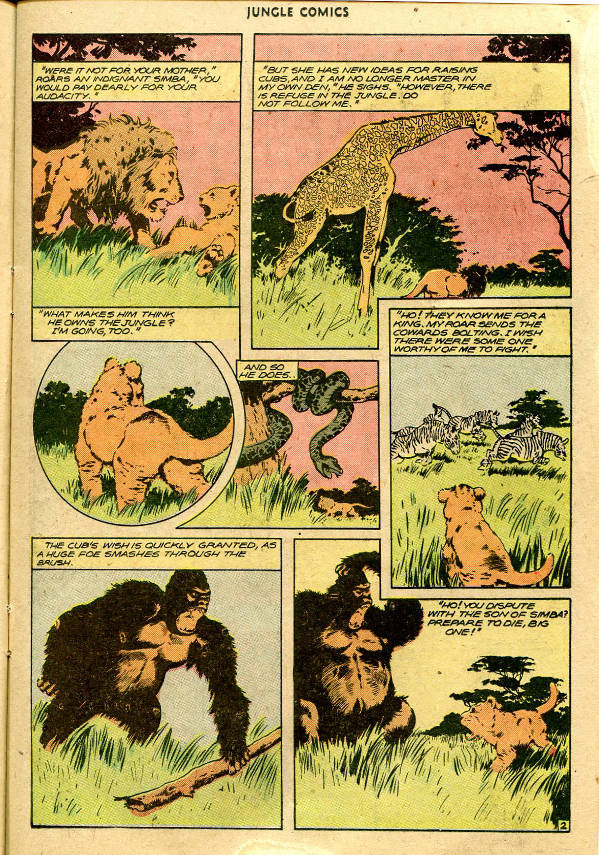 Read online Jungle Comics comic -  Issue #79 - 16